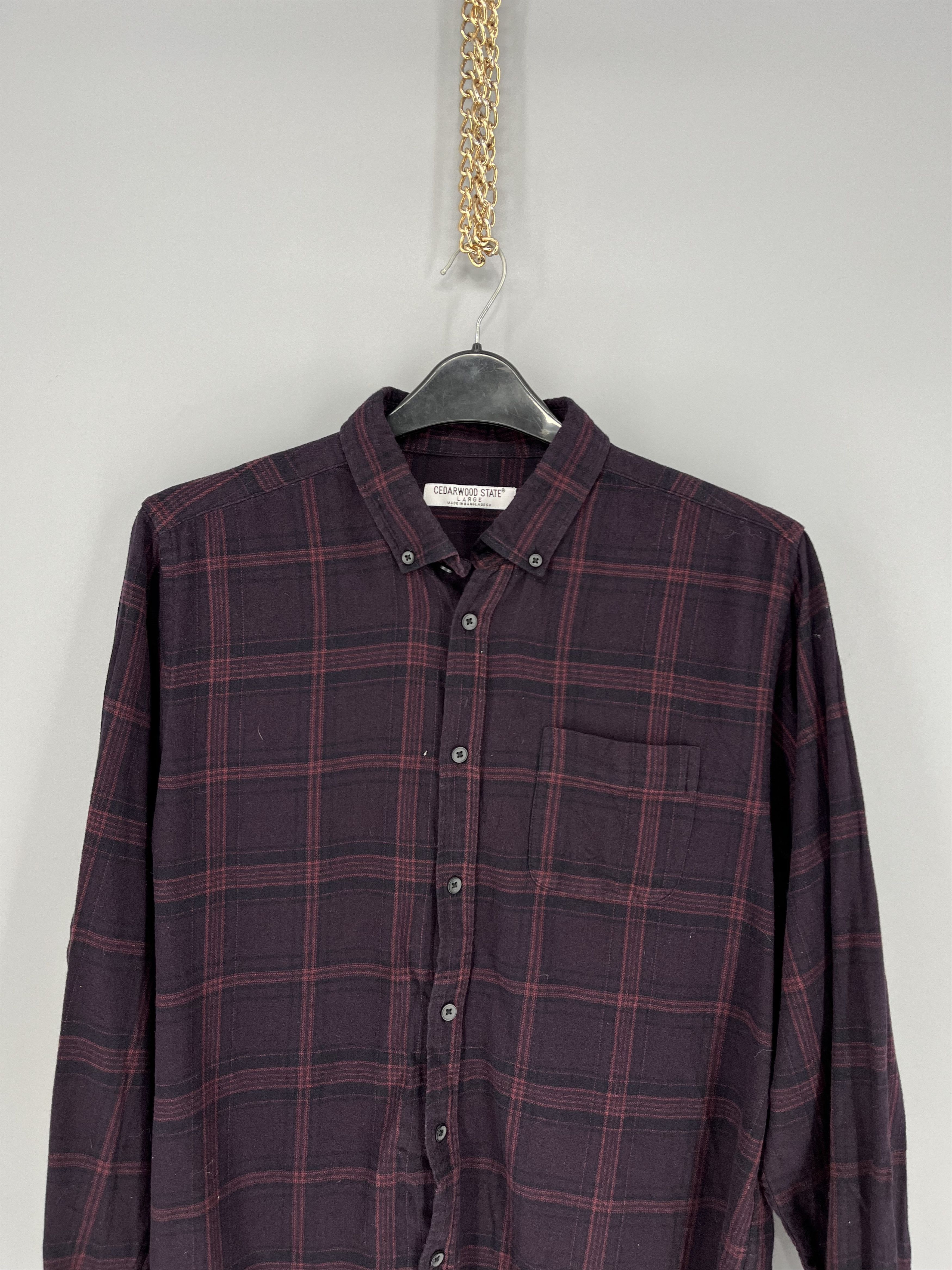 Flannel × Vintage Vintage Y2K Flannel Shirt Travis Scott style Size US L / EU 52-54 / 3 - 6 Thumbnail