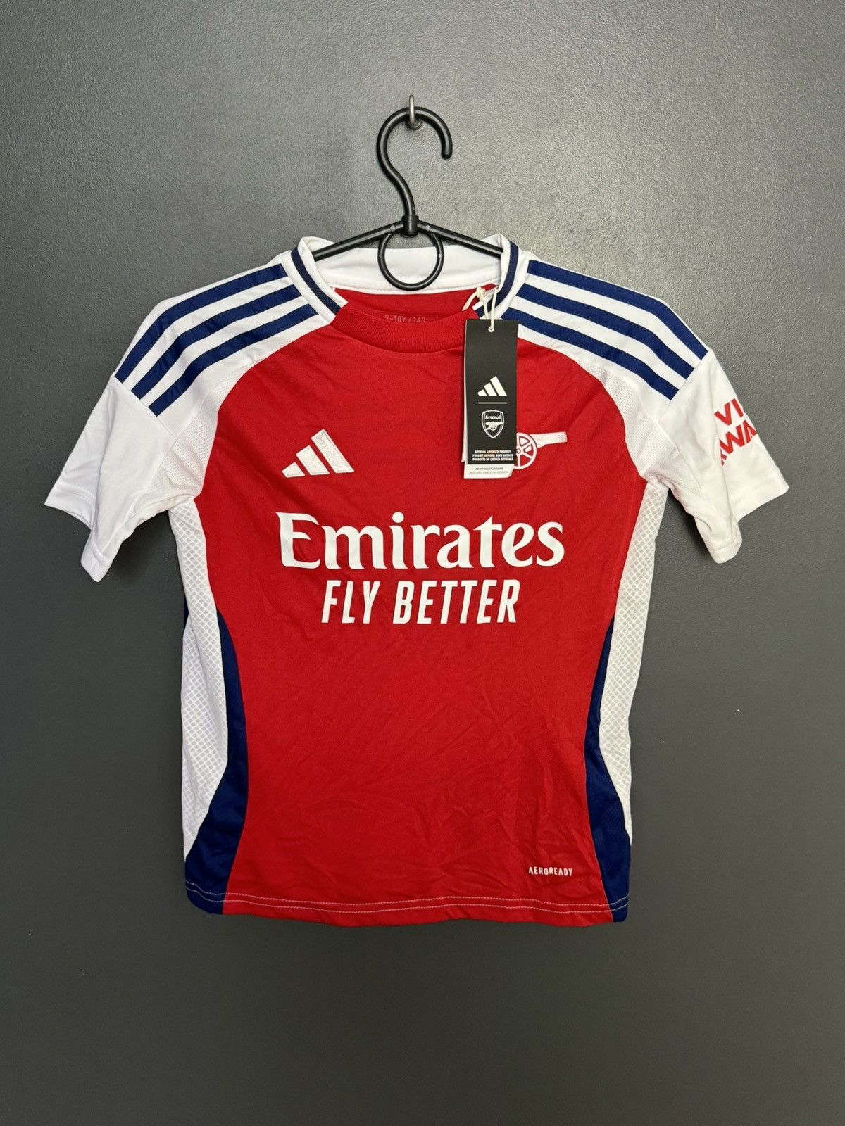 Adidas KIDS New Arsenal 24/25 Home Football Jersey T-Shirt Size US XS / EU 42 / 0 - 1 Thumbnail