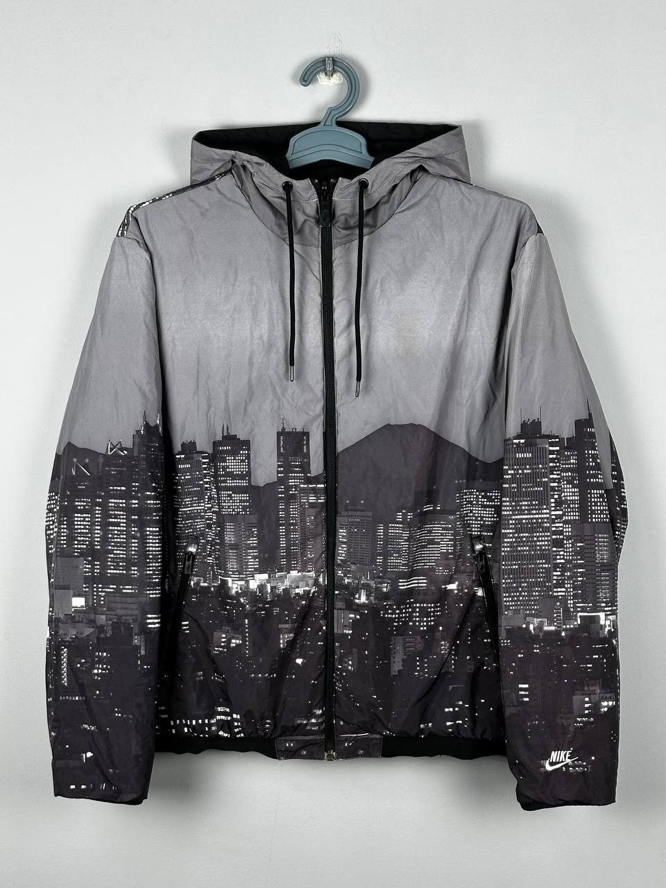Nike Rare Nike Printed Drill Jacket Streetwear Size US M / EU 48-50 / 2 - 1 Thumbnail