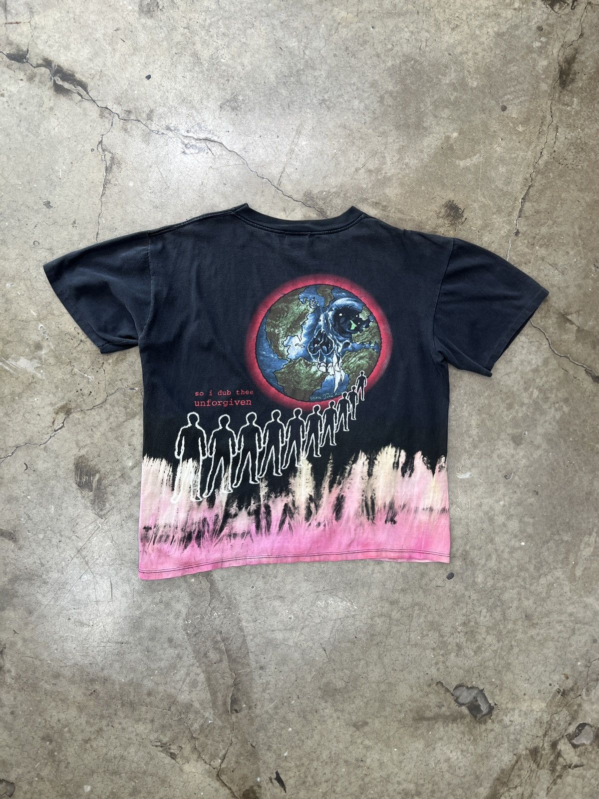 Band Tees Vintage 90s Metallica Unforgiven Pushead Tee Crystal Rain XL Size US XL / EU 56 / 4 - 6 Thumbnail