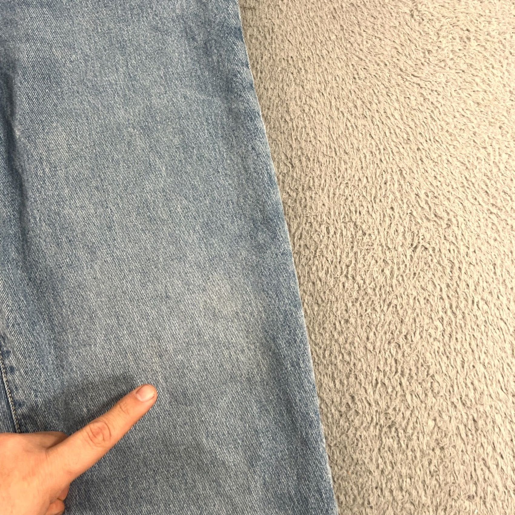 Levi's Levis 94 Baggy Jeans 28 Light Wash 90s Y2K Streetwear Womens Size 28" / US 6 / IT 42 - 5 Thumbnail