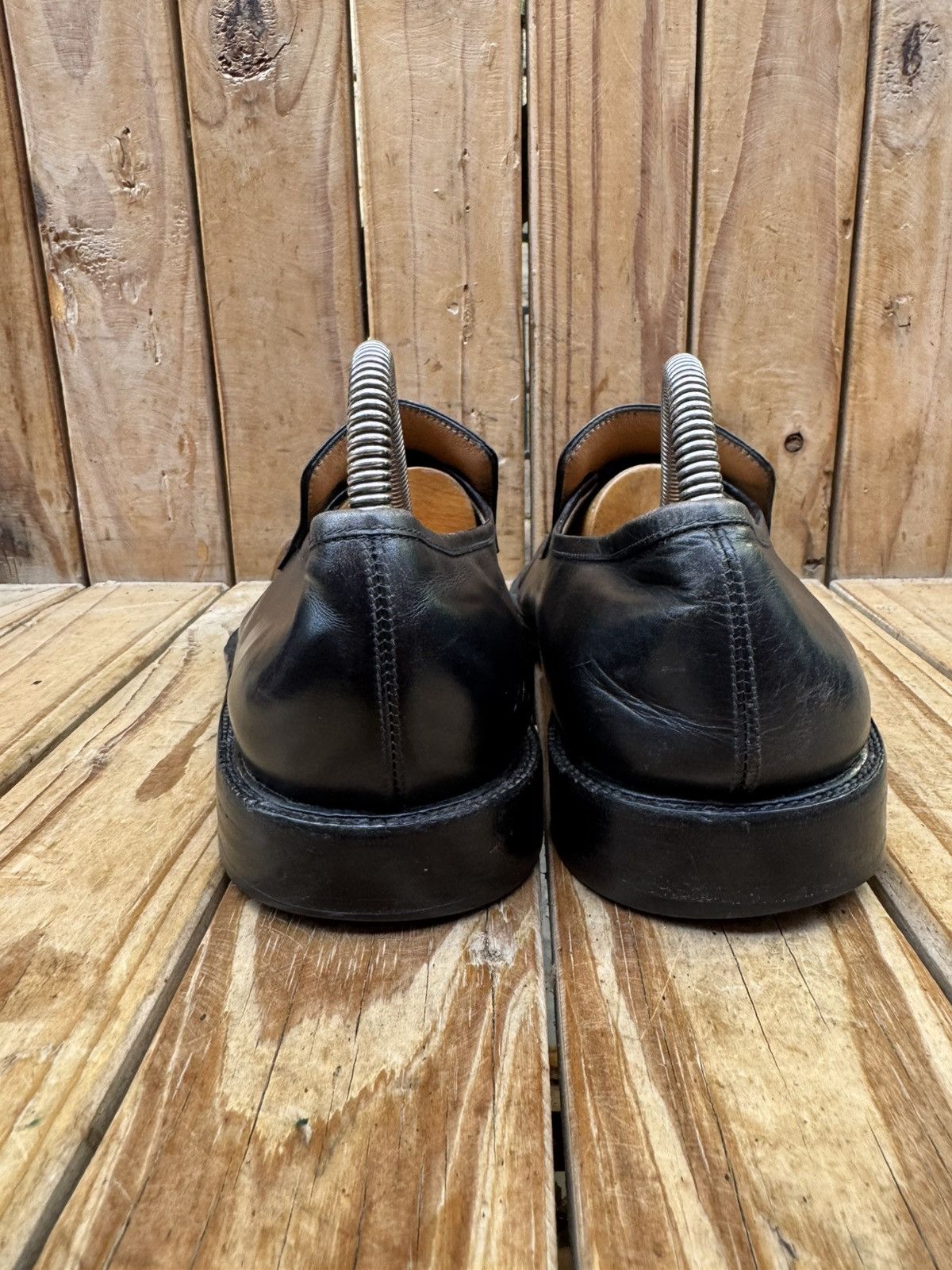 Salvatore Ferragamo Salvatore Ferragamo Black Men’s Leather Loafers Sz US 7.5 EE Size US 7.5 / EU 40-41 - 9 Thumbnail