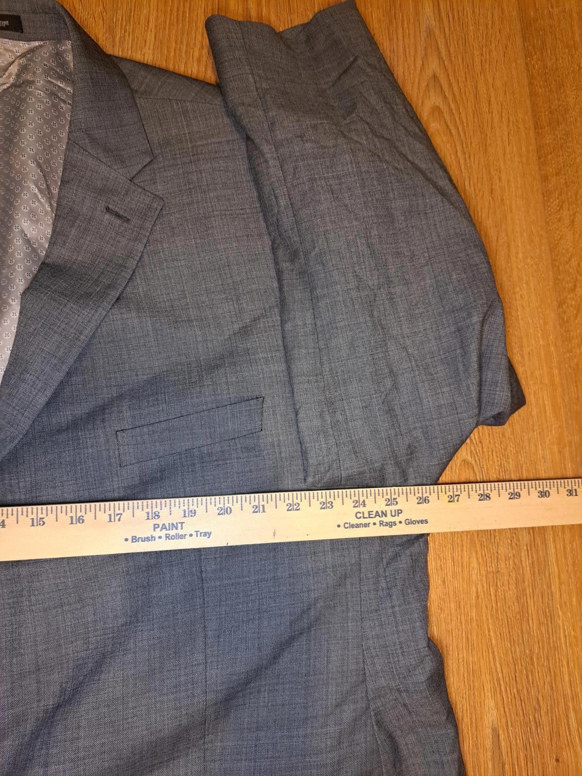 Polo Ralph Lauren Ralph Lauren Sport Coat Mens 56R Gray Wool Double Vented Size 54R - 10 Thumbnail