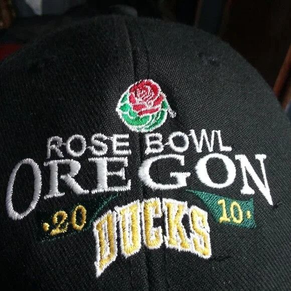 New Era New Era Oregon Ducks Rose Bowl 2010 Snap Hat Cap Size ONE SIZE - 2 Thumbnail