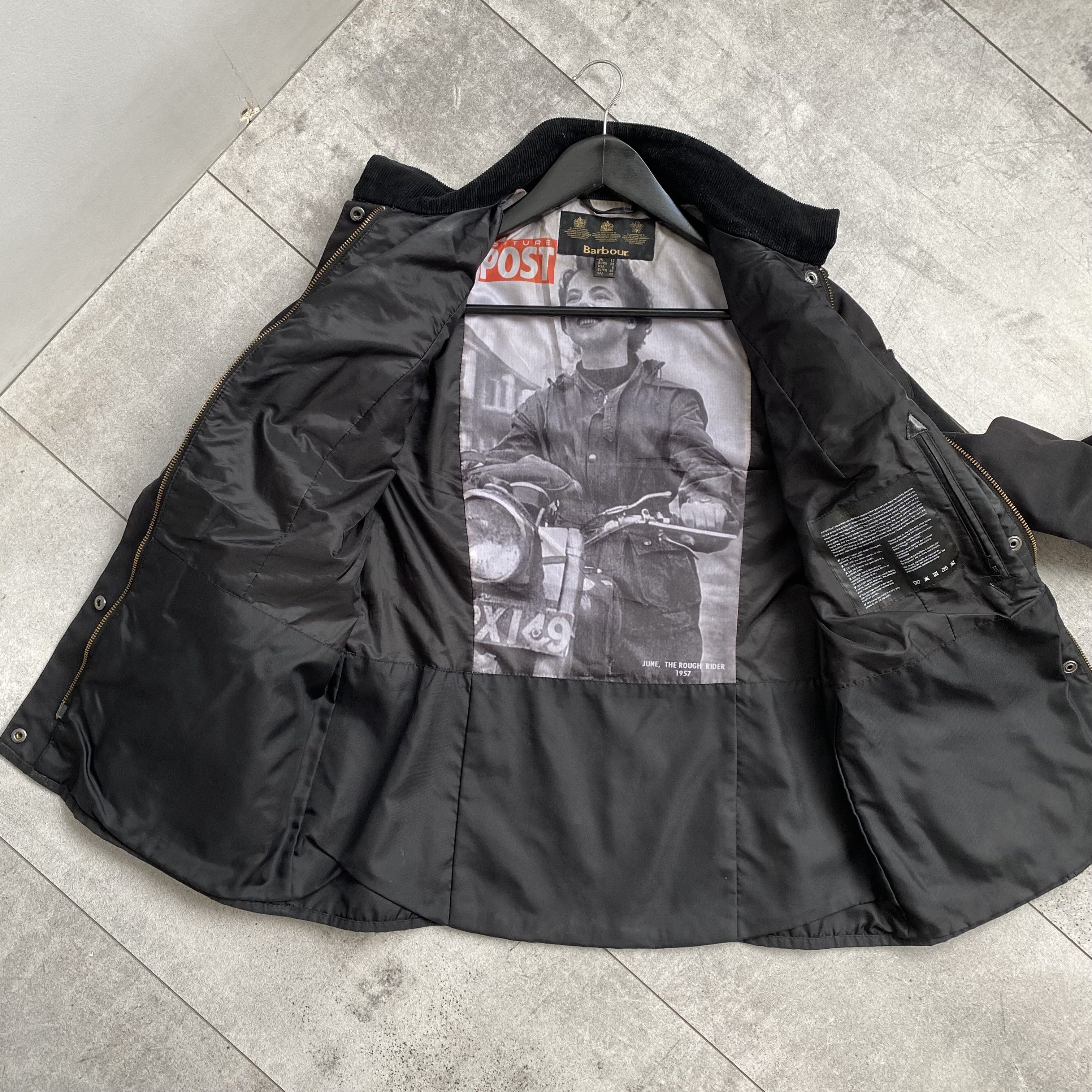 Barbour Barbour international June Waxed Cotton Jacket Size M / US 6-8 / IT 42-44 - 11 Thumbnail