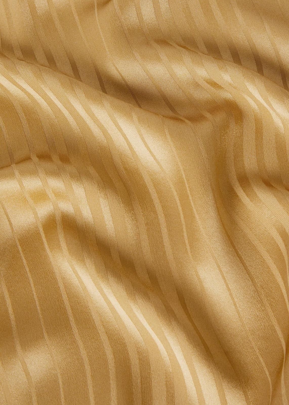 Loro Piana o1srvl11e0725 FAN8468 Mara Silk T-Shirt in Gold Size XS / US 0-2 / IT 36-38 - 3 Thumbnail
