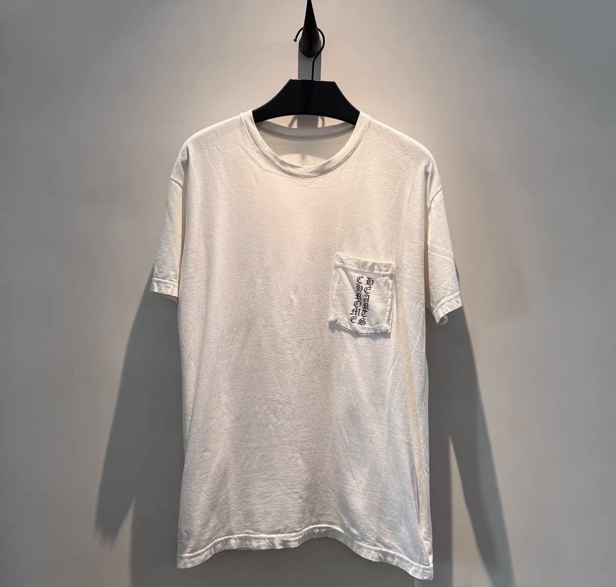 Chrome Hearts Chrome Hearts Scroll Print Basic White T-Shirt Size US L / EU 52-54 / 3 - 2 Thumbnail