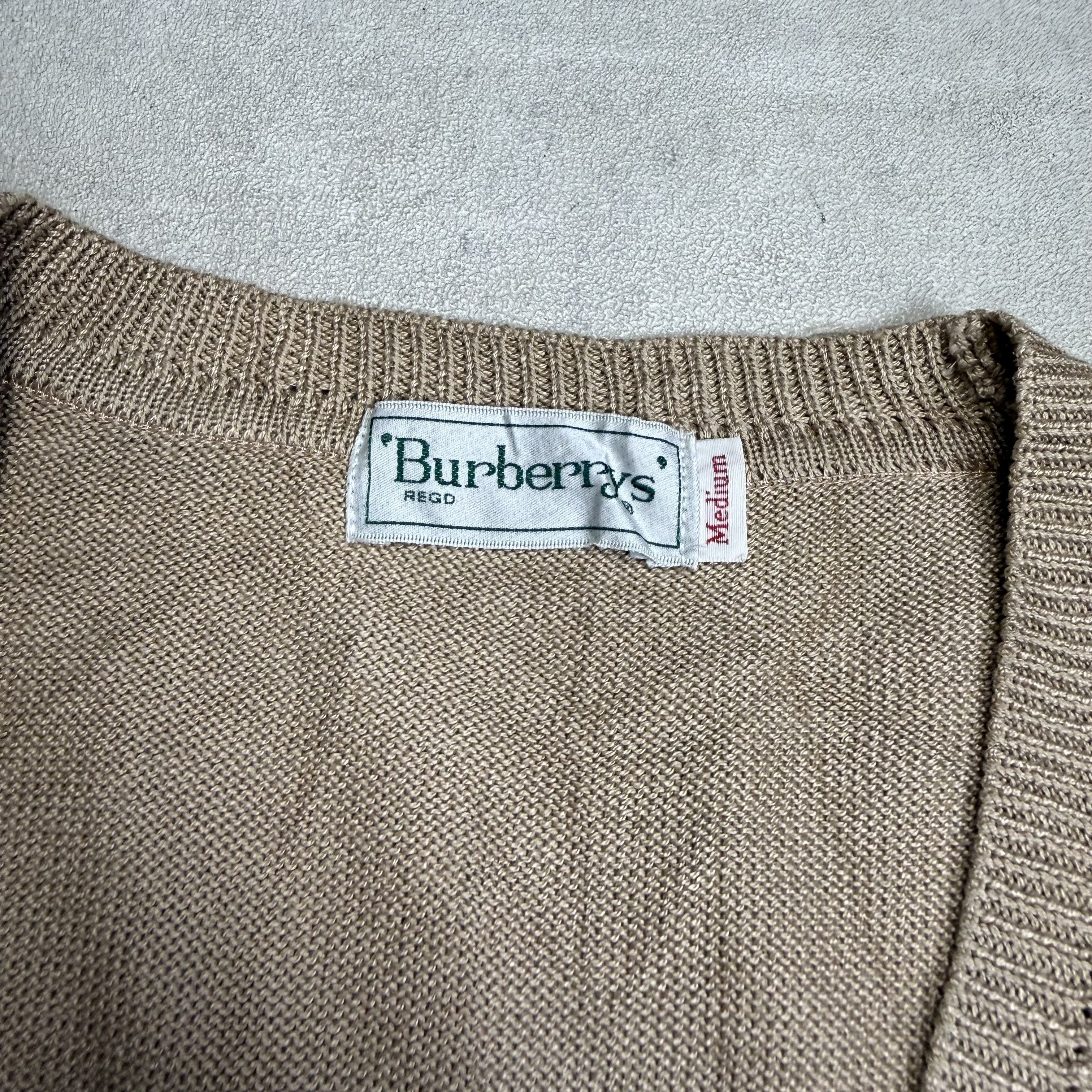 Burberry Vintage Burberry Golf Vest Size US M / EU 48-50 / 2 - 5 Thumbnail