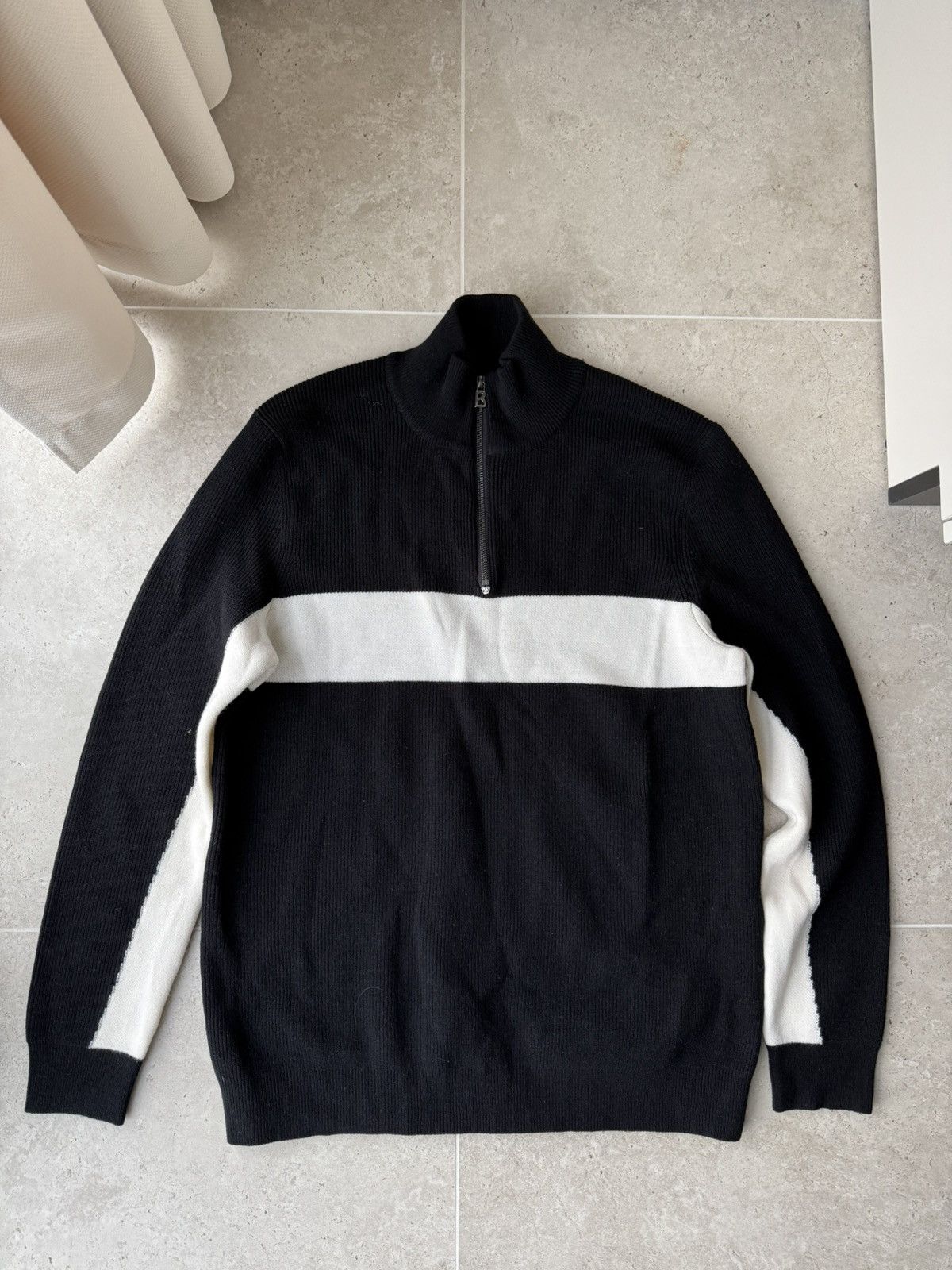 Bogner Bogner 1/4 Zip Sweater Size US L / EU 52-54 / 3 - 1 Thumbnail