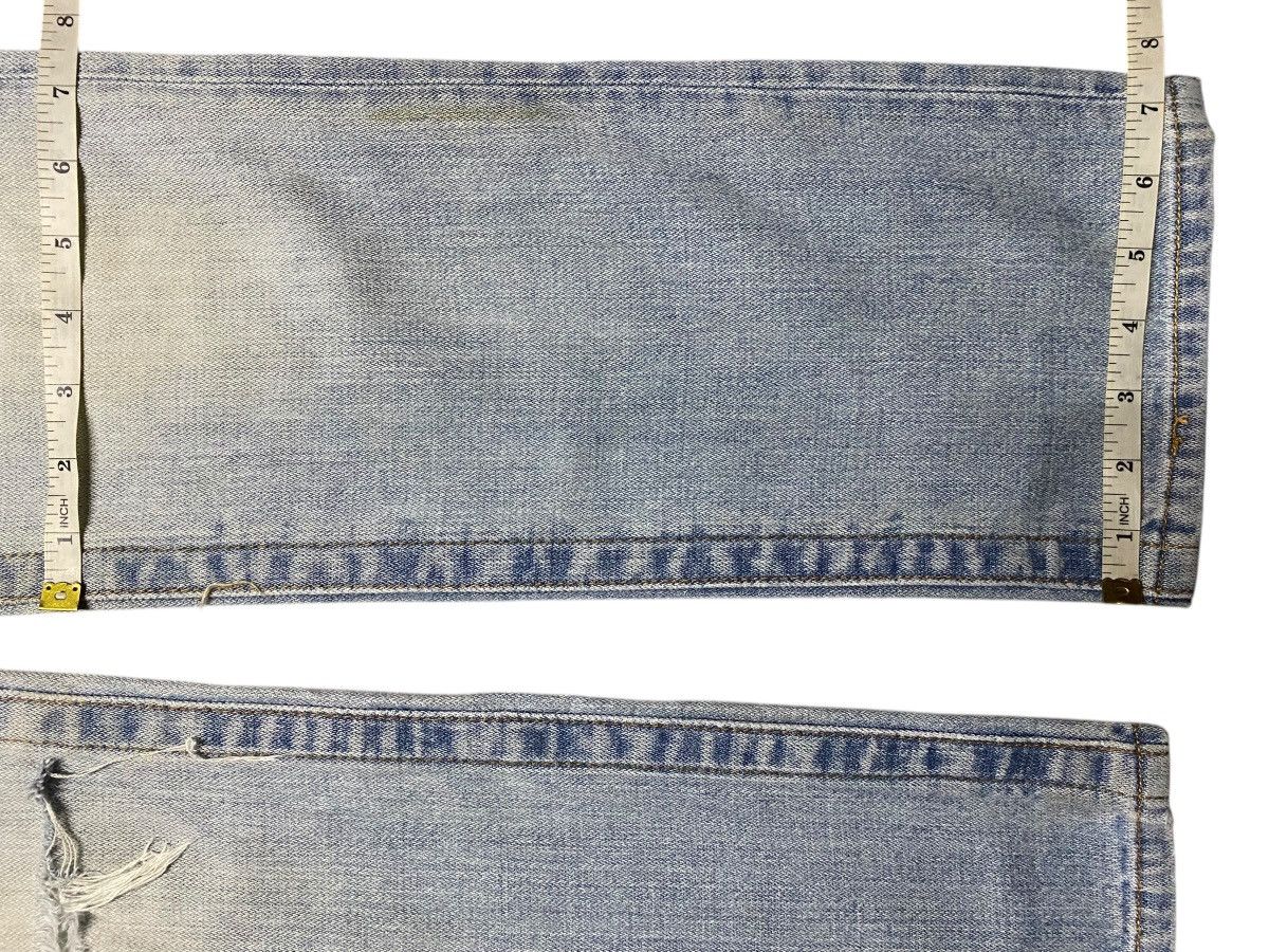 Vintage Love Latte Light Wash Embroidered Cross Slim Jeans