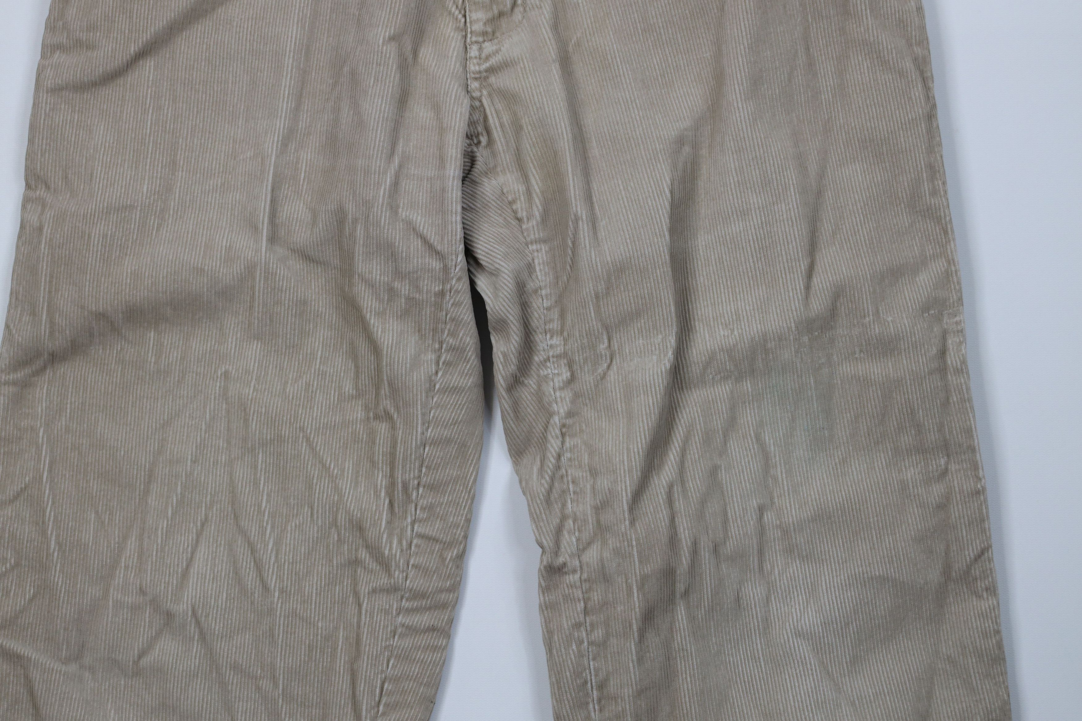 Gap Vintage 90s Y2K Gap Loose Fit Wide Leg Corduroy Chino Pants Size US 34 / EU 50 - 3 Thumbnail
