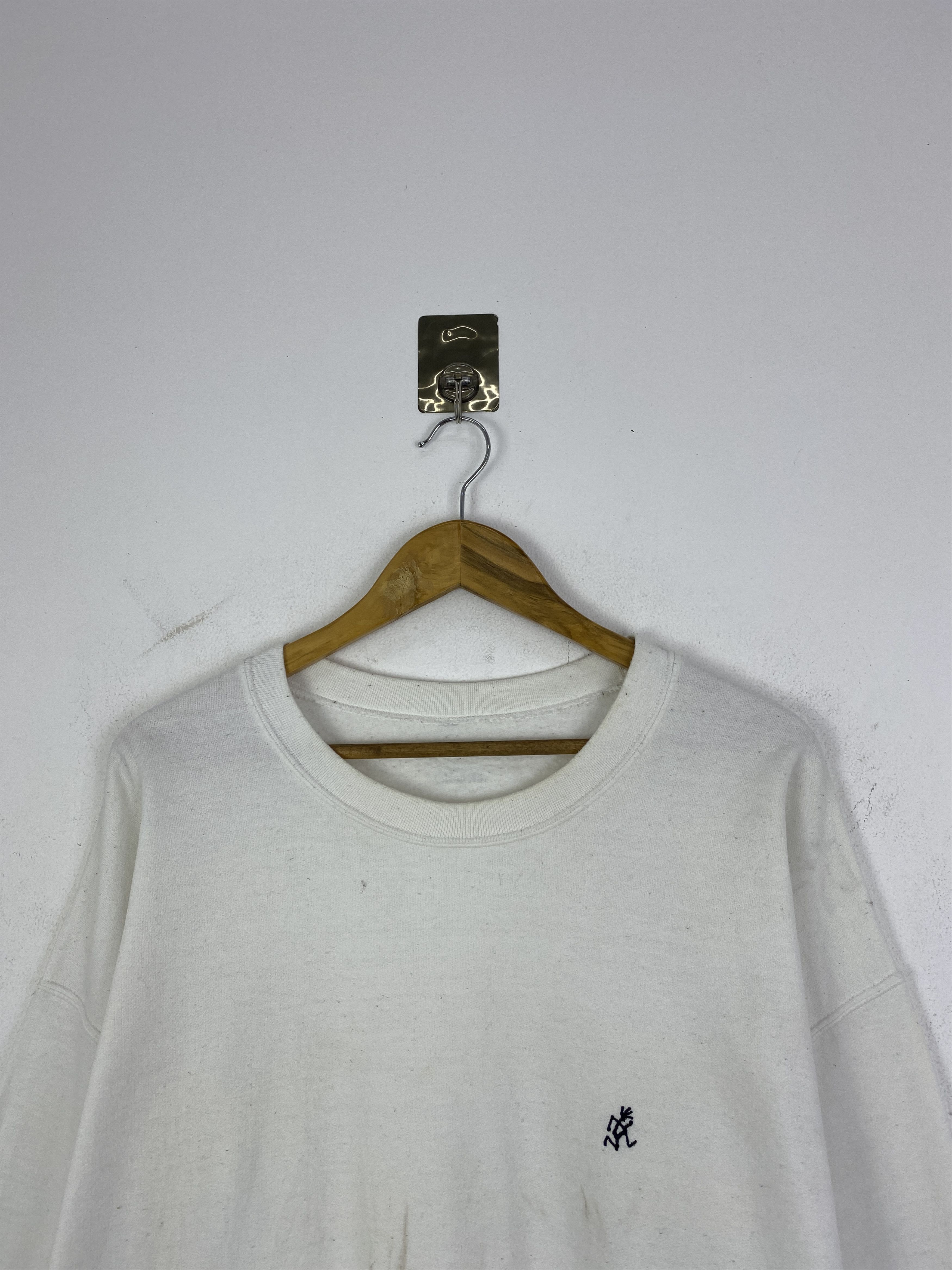 Gramicci Vintage Gramicci Plain Pullover Sweatshirt SH0244 Size US XL / EU 56 / 4 - 2 Thumbnail