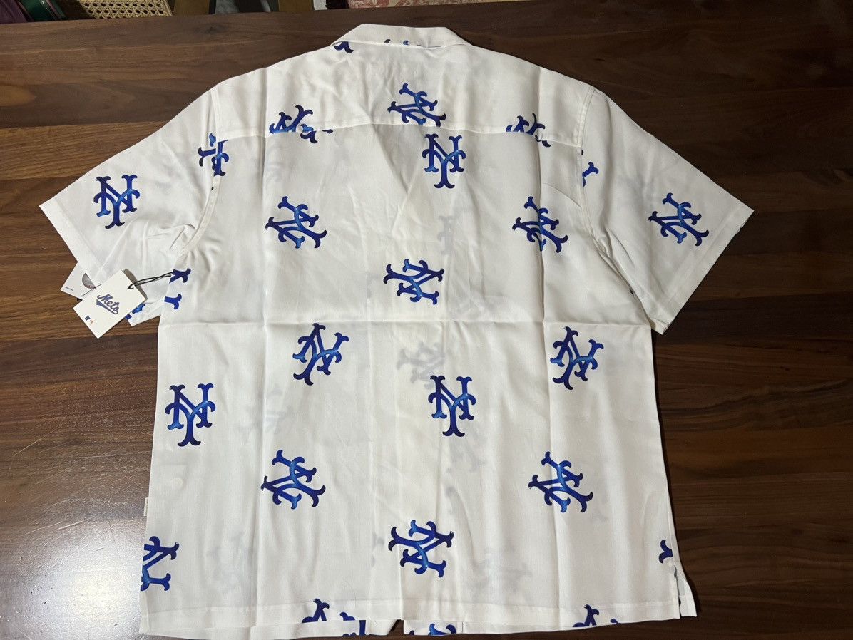 Aime Leon Dore Aime Leon Dore ALD / New York Mets White Leisure Shirt Sz XL Size US XL / EU 56 / 4 - 6 Thumbnail