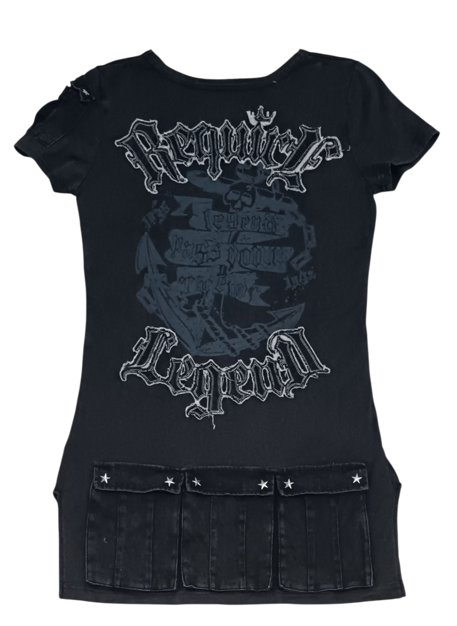 Japanese Brand GHtZ MULTIPOCKET PUNK GOTHIC SHIRT Size M / US 6-8 / IT 42-44 - 3 Thumbnail