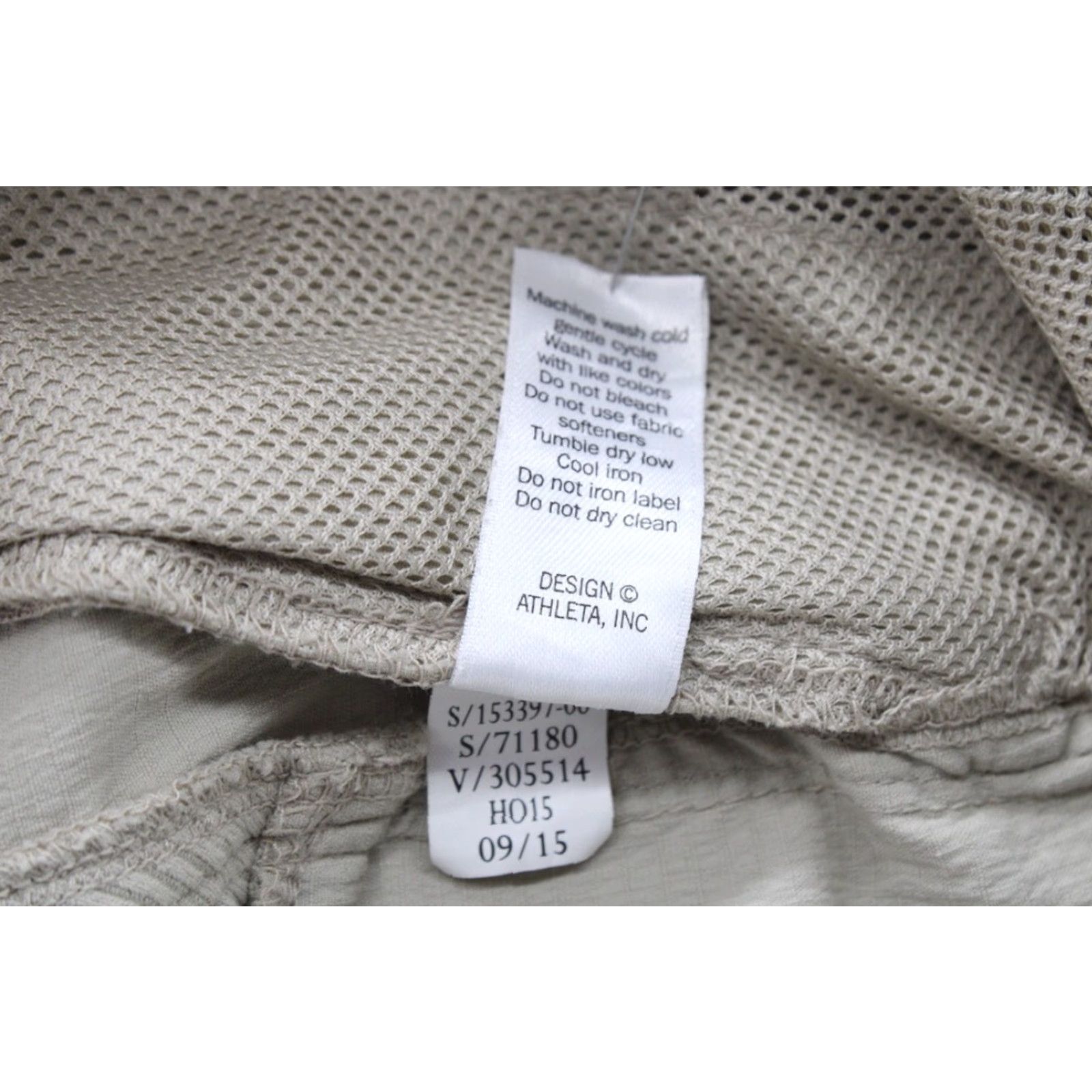 Athleta Athleta Pants Women's 2 Beige Hiking Pockets Zip Outdoors Trekkie 32 Inseam Casual Outdoors Camping Size 26" / US 2 / IT 38 - 7 Thumbnail