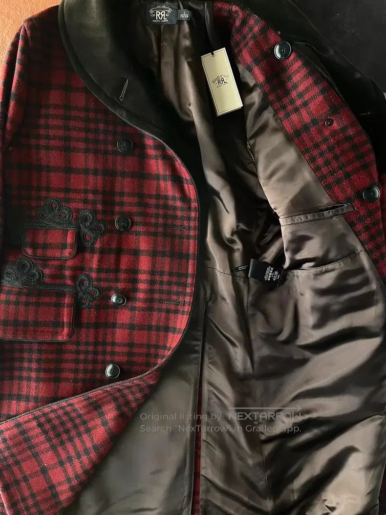 RRL Ralph Lauren RRL Ralph Lauren Classic Old Red Haige Musician Coat Size US S / EU 44-46 / 1 - 3 Thumbnail