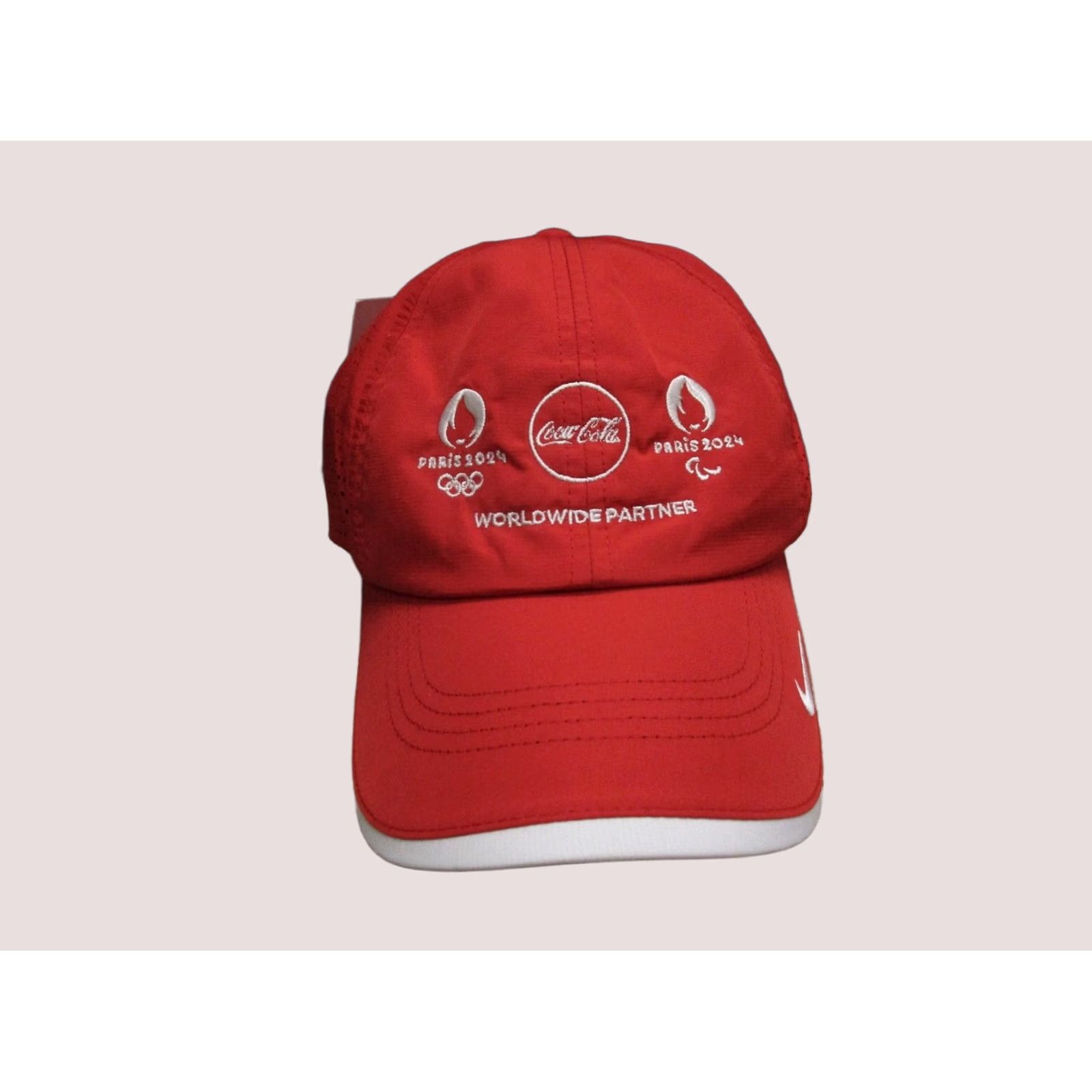 Nike Nike Paris Olympics Strap Back Hat Men Adjustable Red Baseball Cap- Heritage 86 Size ONE SIZE - 1 Thumbnail