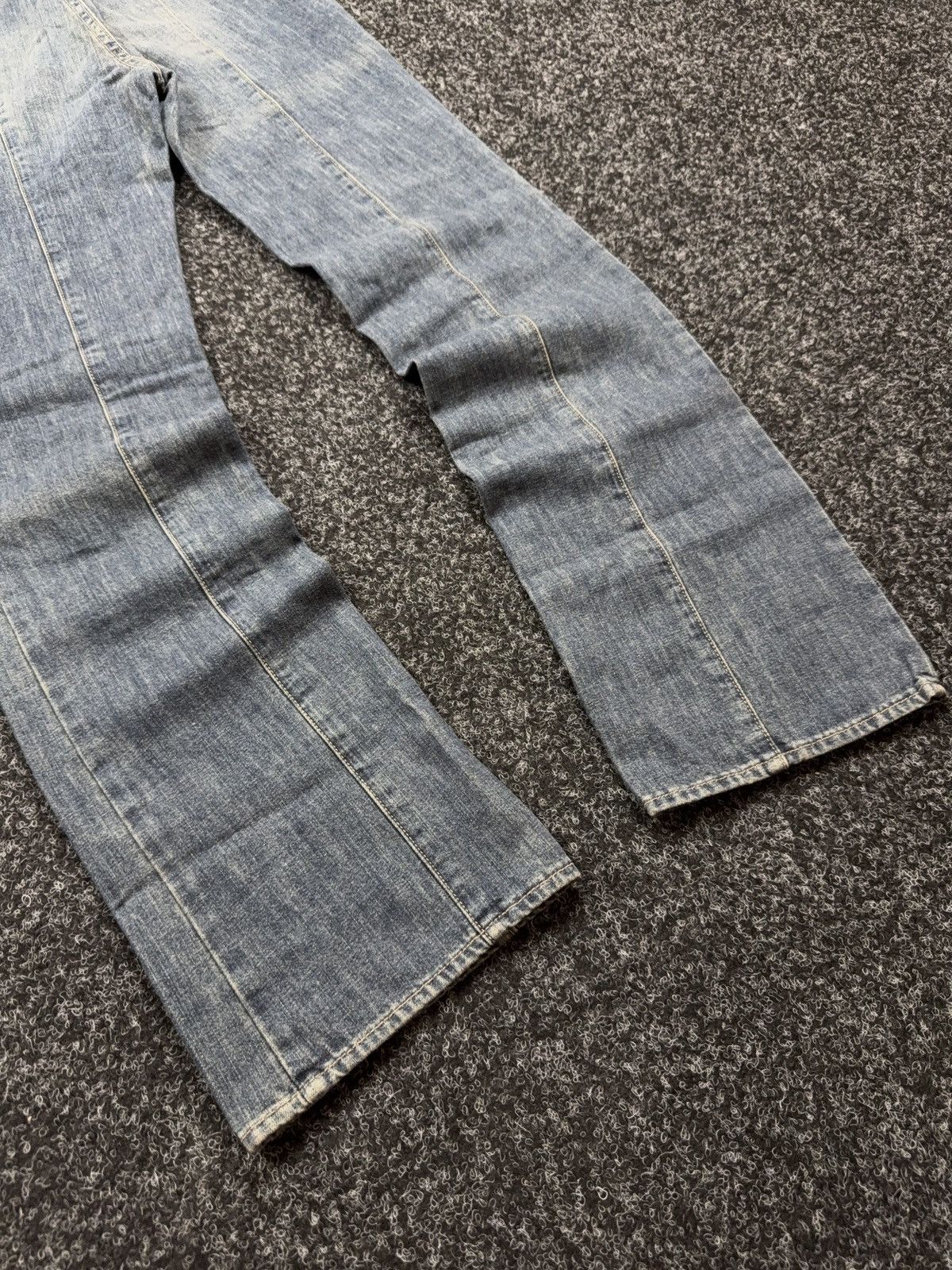Guess Archive Y2K Guess Western USA Retro 00s Lace Up Denim Jeans Size 28" / US 6 / IT 42 - 13 Thumbnail