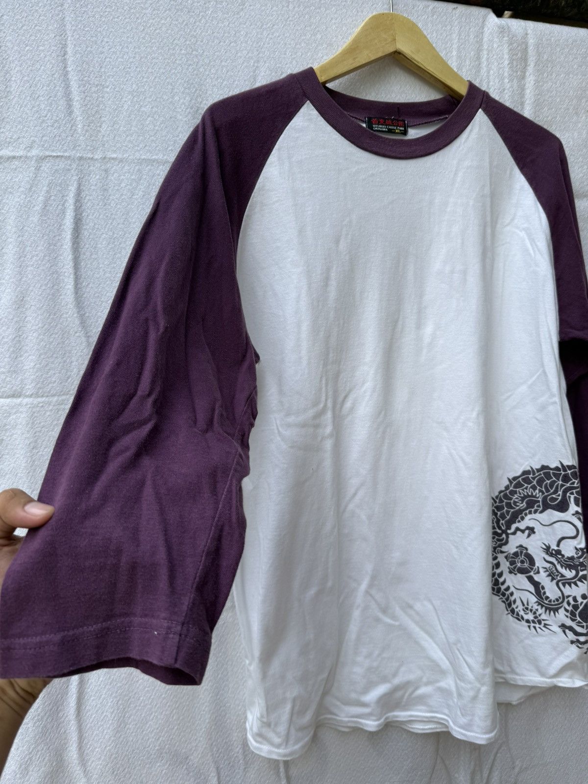 Japanese Brand Traditional sukajan design dragon longsleeve Size US L / EU 52-54 / 3 - 6 Thumbnail