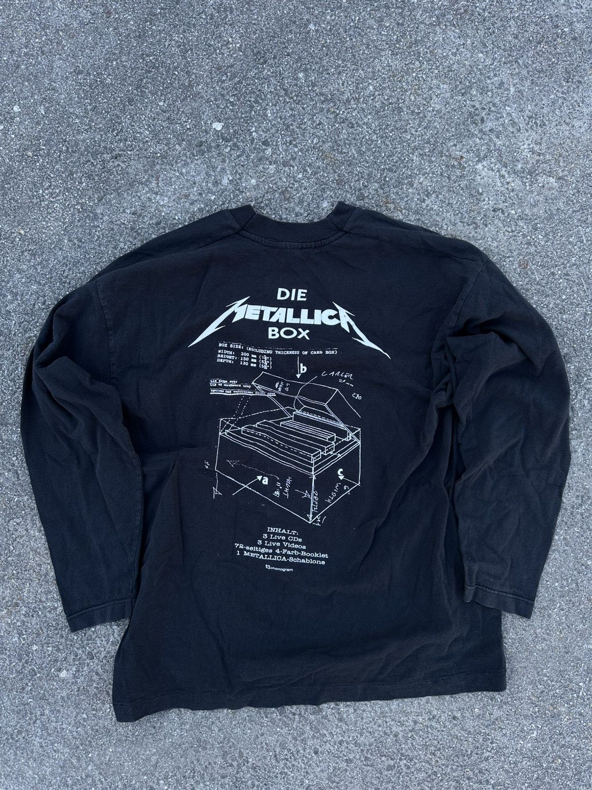 Metallica Metallica t-shirt 1993 Live Shit Binge & Purge Longsleeve L Size US L / EU 52-54 / 3 - 4 Thumbnail