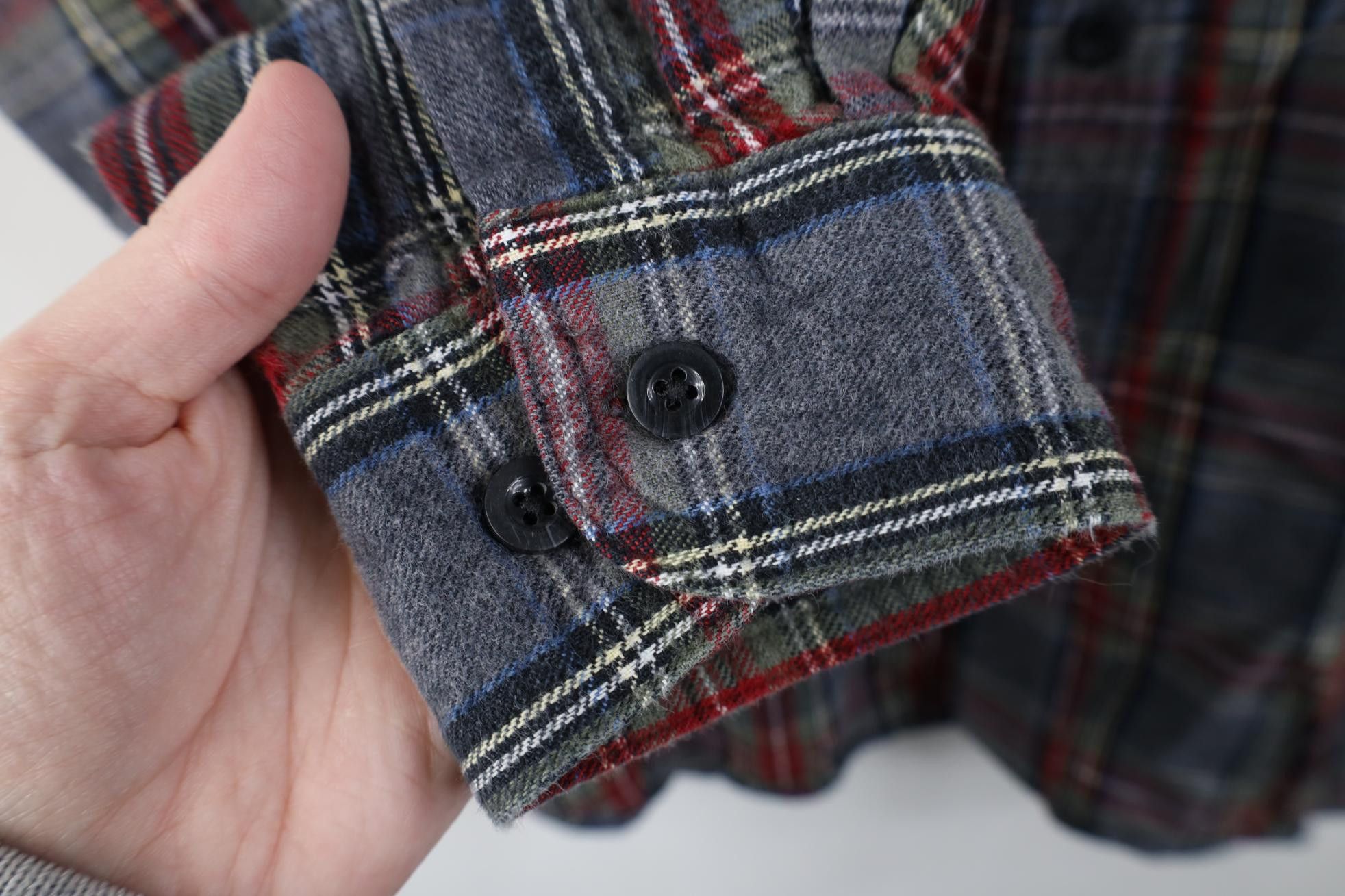 L.L. Bean Vintage 90s LL Bean Flannel Collared Button Down Shirt Plaid Size US M / EU 48-50 / 2 - 5 Thumbnail