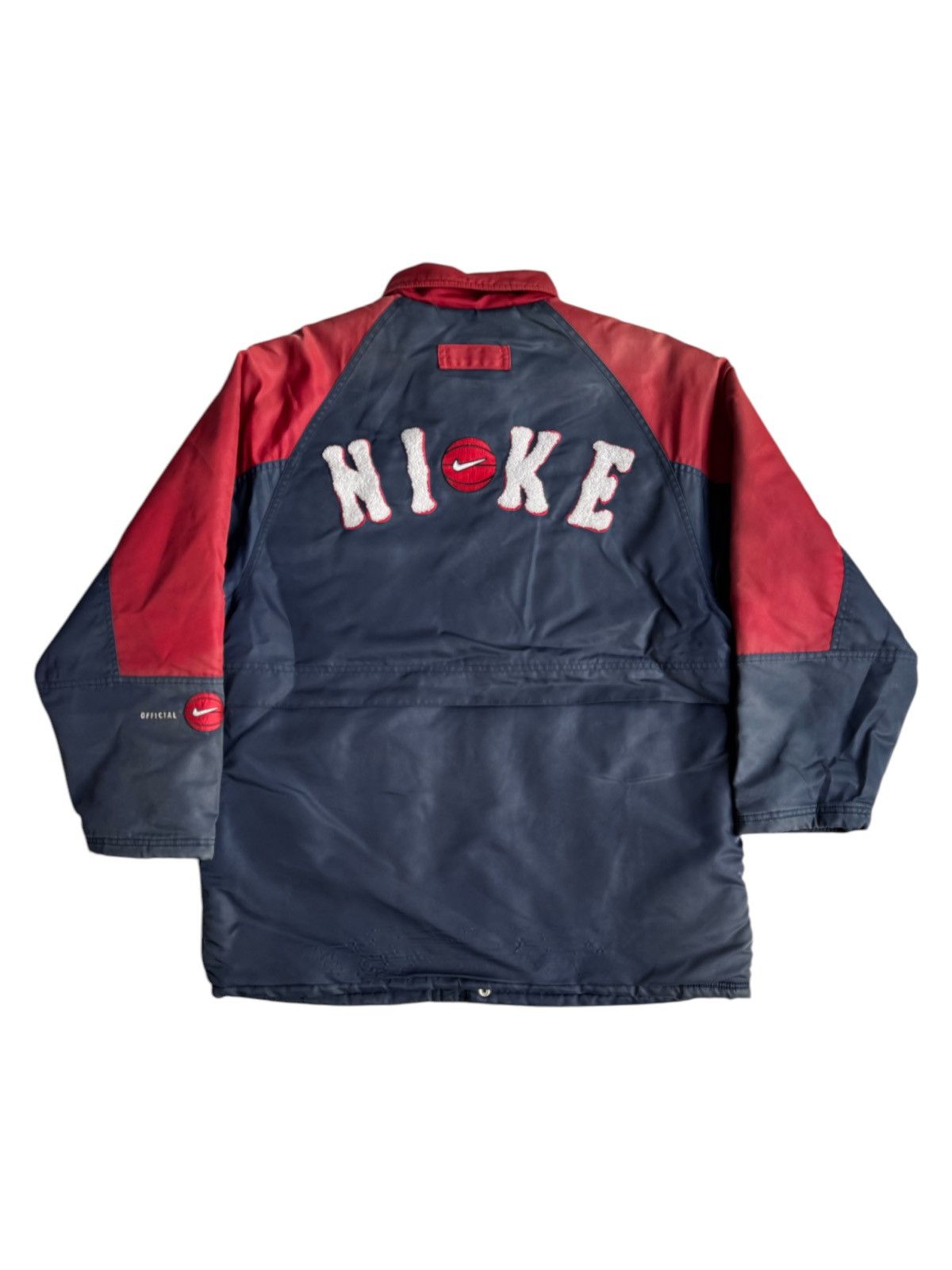 Nike VERY RARE VINTAGE JACKET NIKE BASKETBALL SPELL OUT Size US L / EU 52-54 / 3 - 1 Thumbnail
