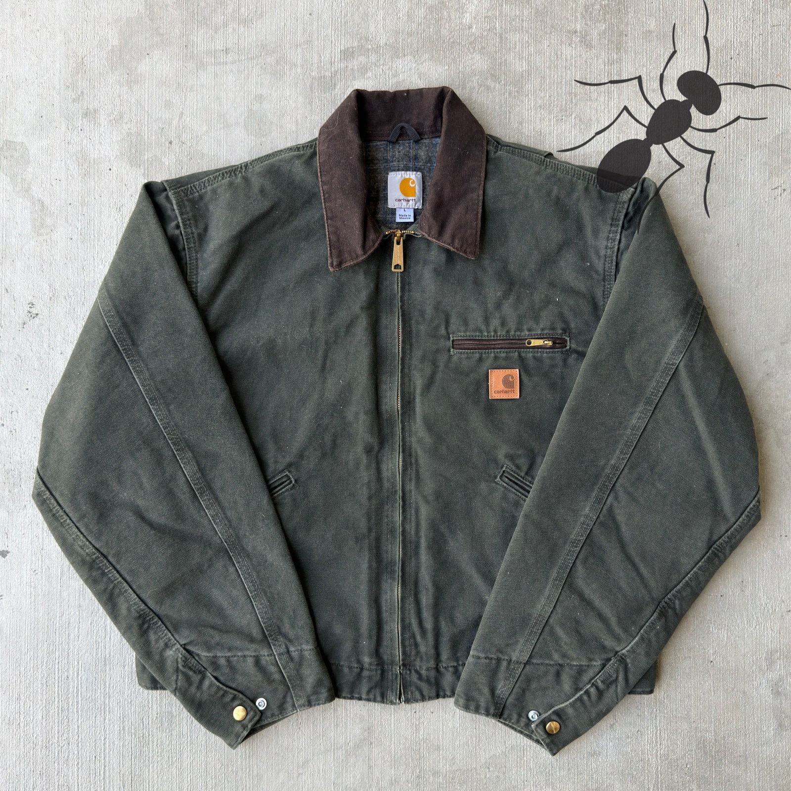 Carhartt デトロイトジャケット WJ097 DTL Carhartt Detroit Jacket wj097 VRS M size Vintage Japan | eBay