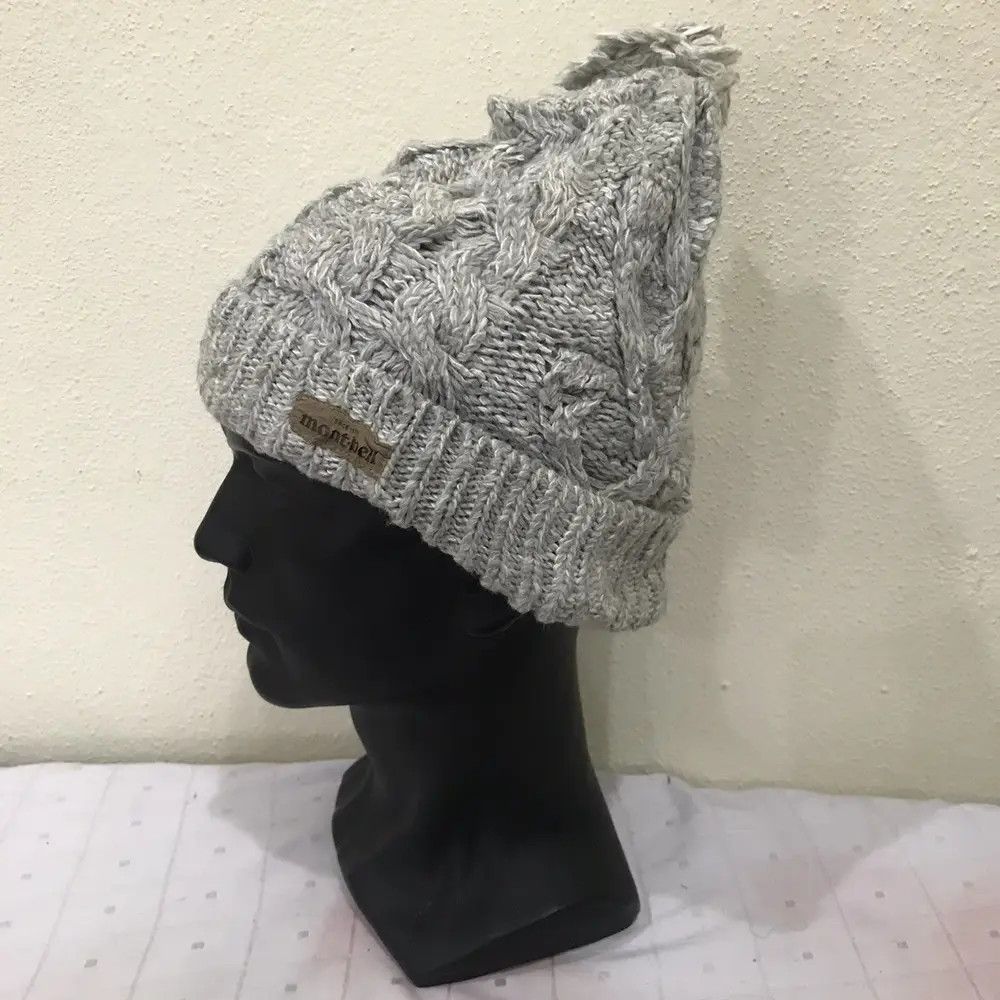 Montbell × Vintage Montbell Knit Beanie Hat Size ONE SIZE - 2 Thumbnail