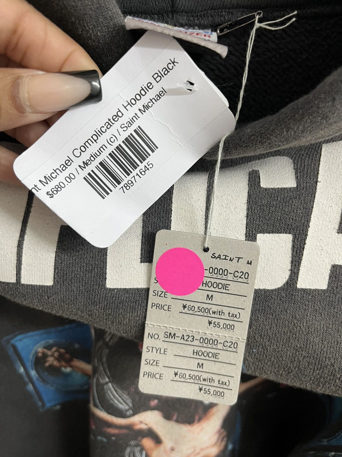 Saint Michael Saint Michael Complicated Hoodie Size US M / EU 48-50 / 2 - 3 Thumbnail