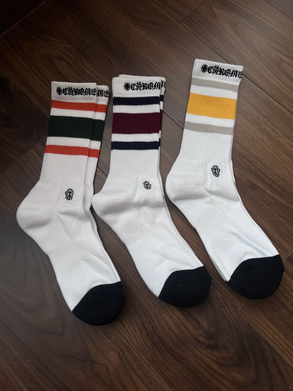【CHROME HEARTS】WOMENS SPORT / ウーマンソックス Chrome Hearts Woman's Sport Sock Medium Black | Grailed