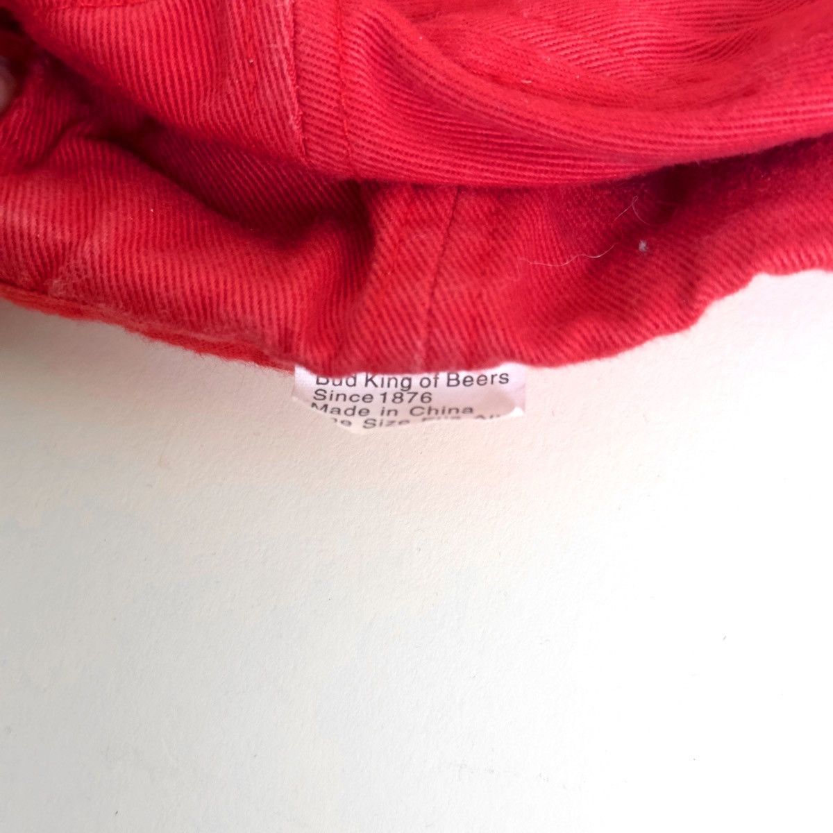 Budweiser Vintage Budweiser Hat Size ONE SIZE - 3 Thumbnail