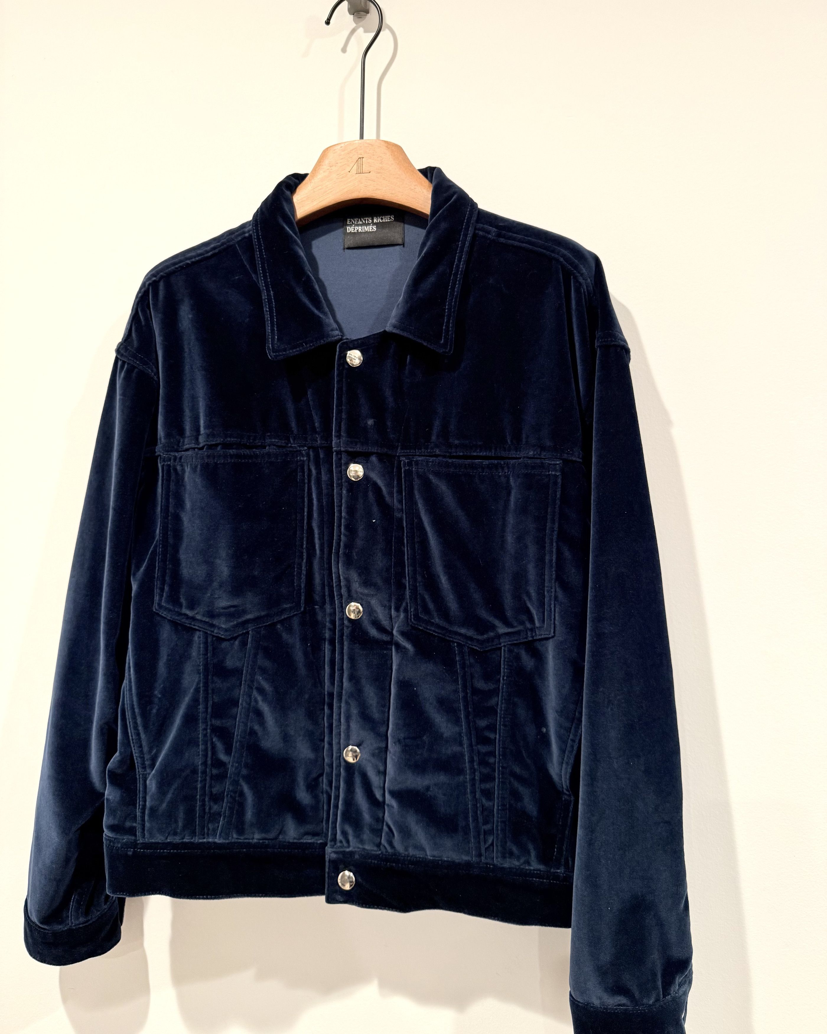 Enfants Riches Deprimes Enfants Riches Deprimes Blue Velvet Jacket Size US M / EU 48-50 / 2 - 4 Thumbnail