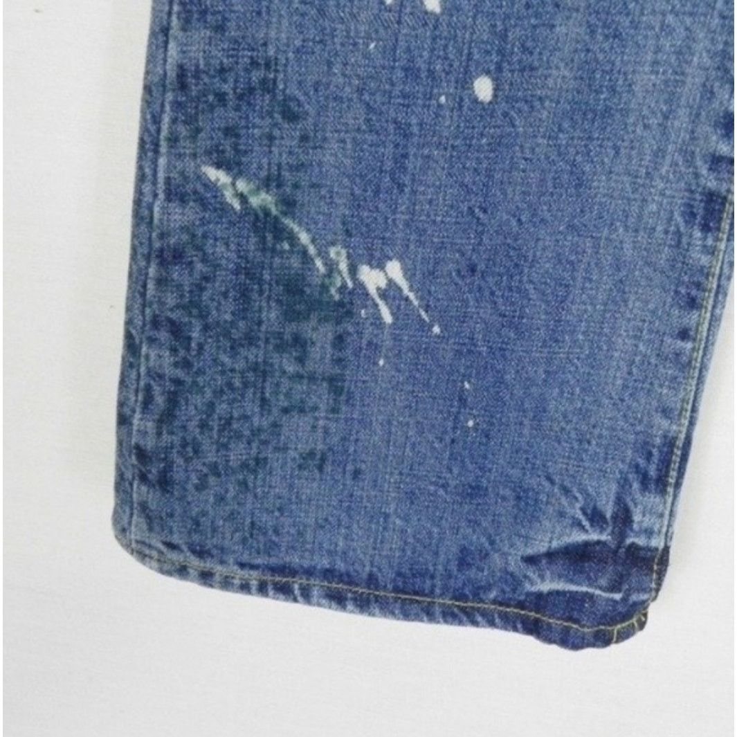 Paper Denim & Cloth Paper Denim & Cloth Ripper Super Low Flare Jeans Paint 27 Size 27" / US 4 / IT 40 - 2 Thumbnail