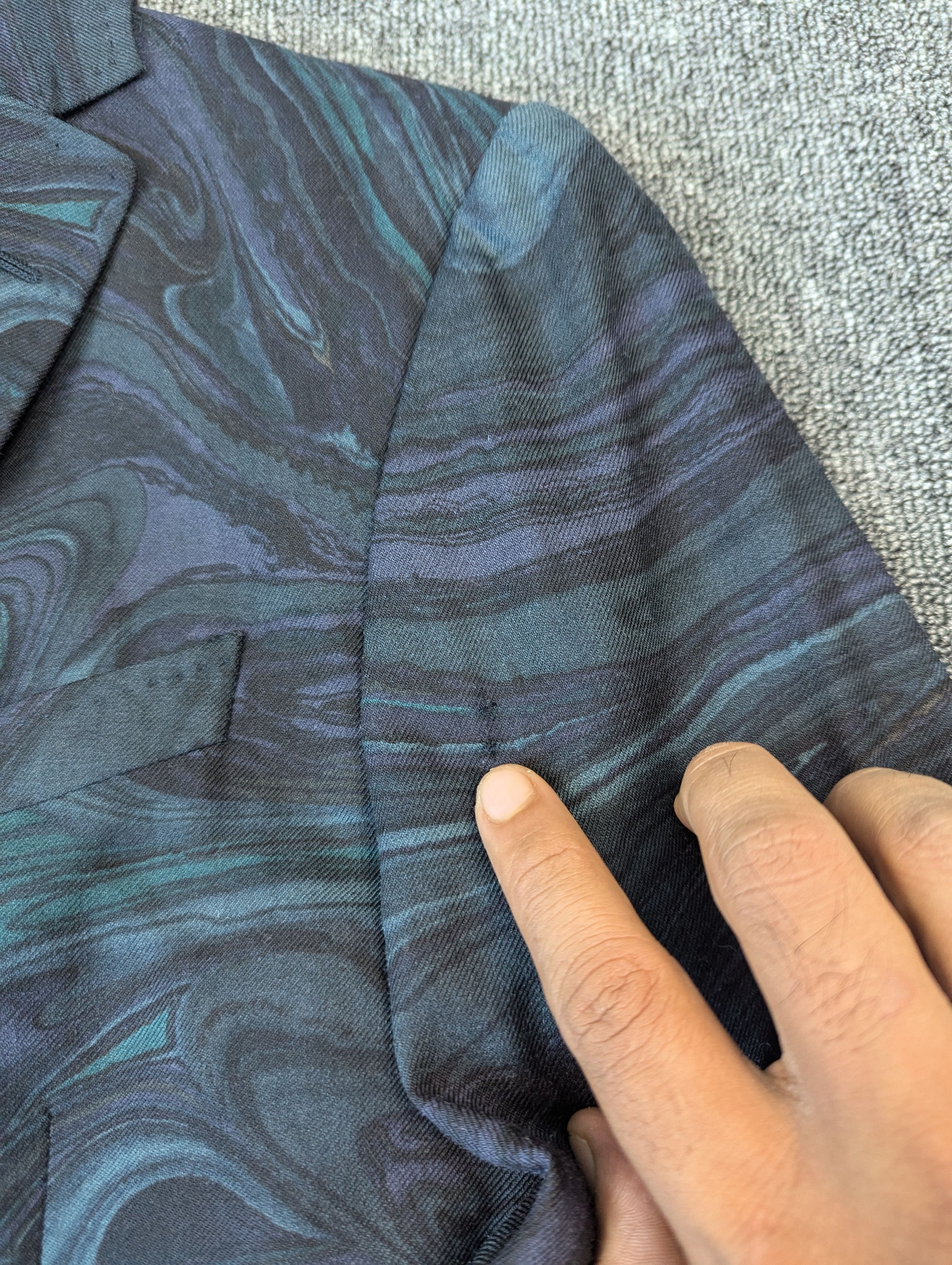 Etro ETRO Marble Pattern SUPER LEGGERA Emerald Green 46 Suit Size US S / EU 44-46 / 1 - 6 Thumbnail
