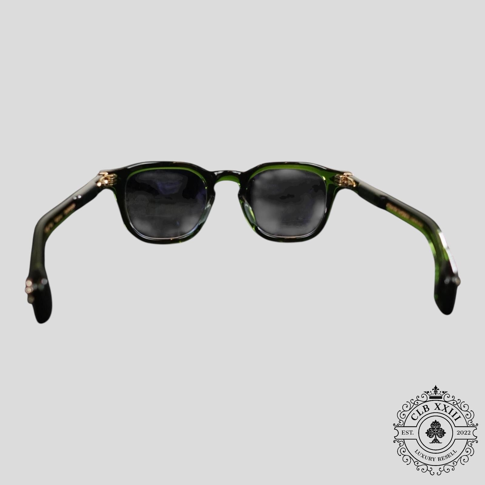 Chrome Hearts Chrome Hearts Chirp Chirp Glasses in Green Size ONE SIZE - 6 Thumbnail
