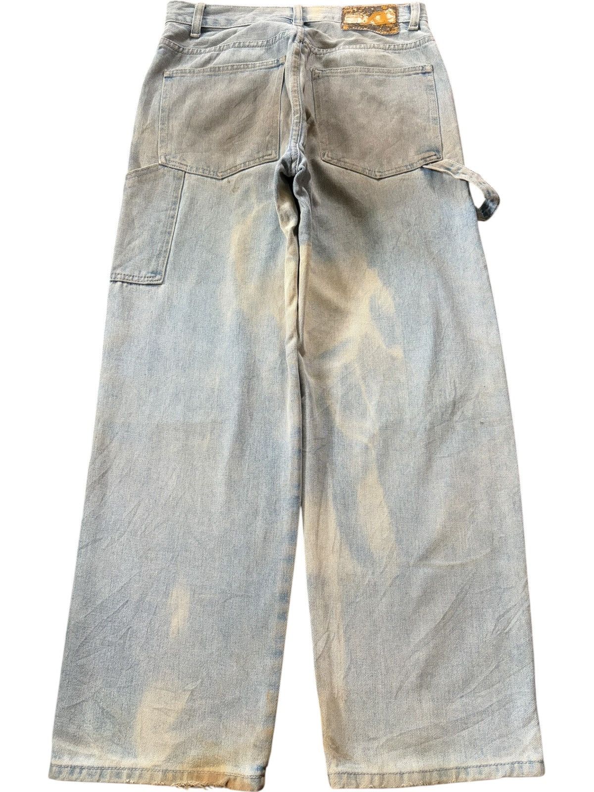 JNCO Vintage Japanese Brand Distress Loose Carpenter Jeans Size US 29 - 2 Thumbnail