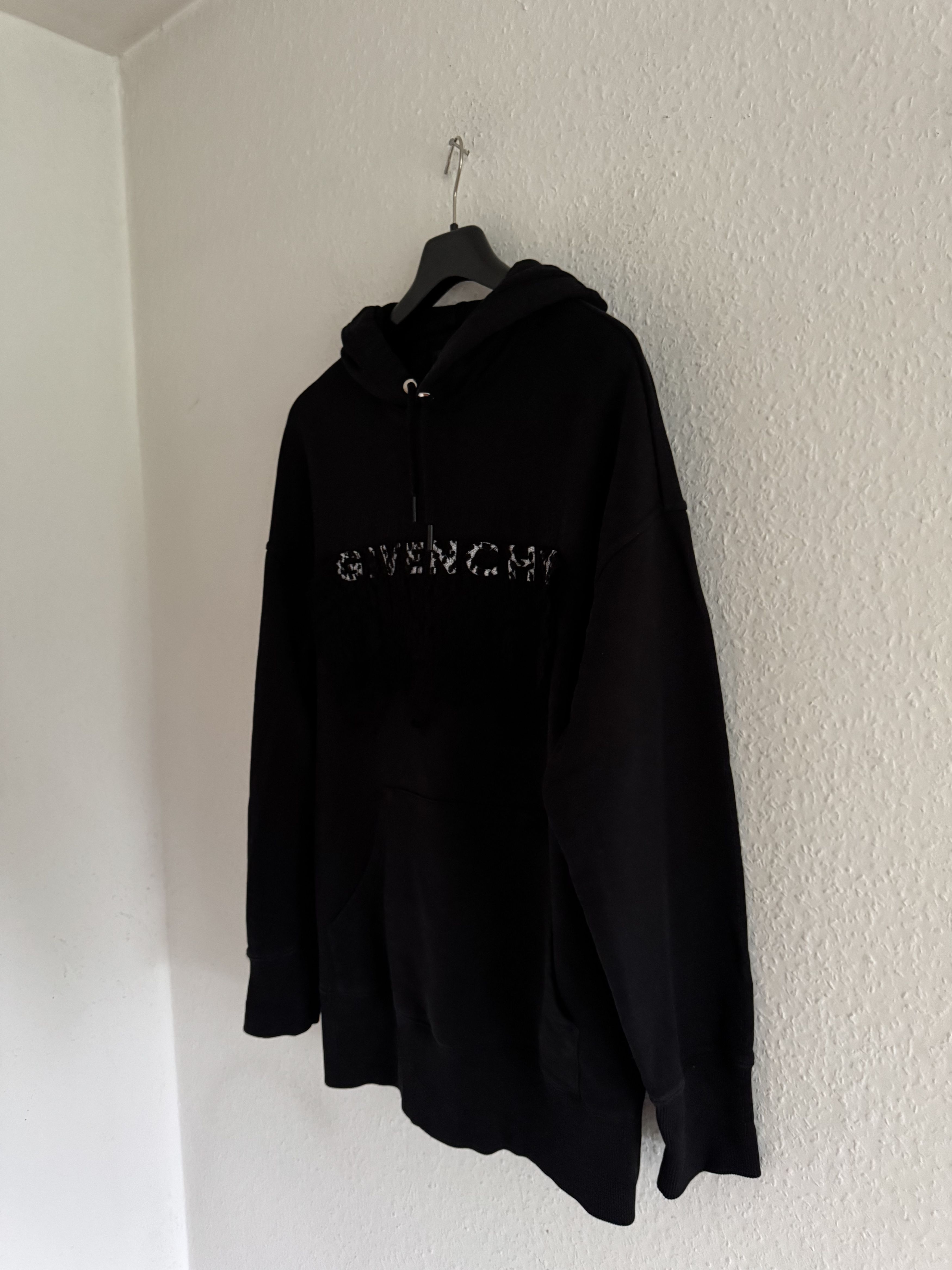 Givenchy Lace Patch Brushed Hoodie Size US S / EU 44-46 / 1 - 3 Thumbnail