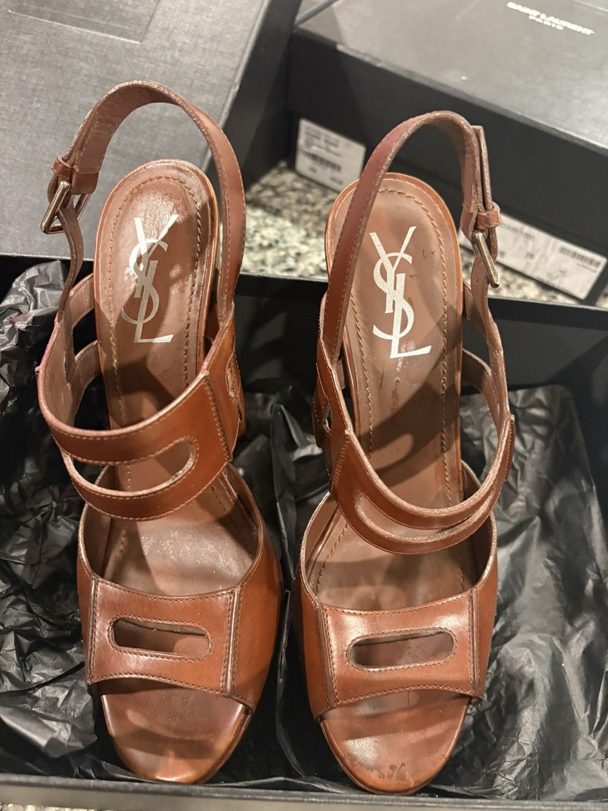 Saint Laurent Paris Another tribute to Vintage Size US 9 / IT 39 - 7 Thumbnail