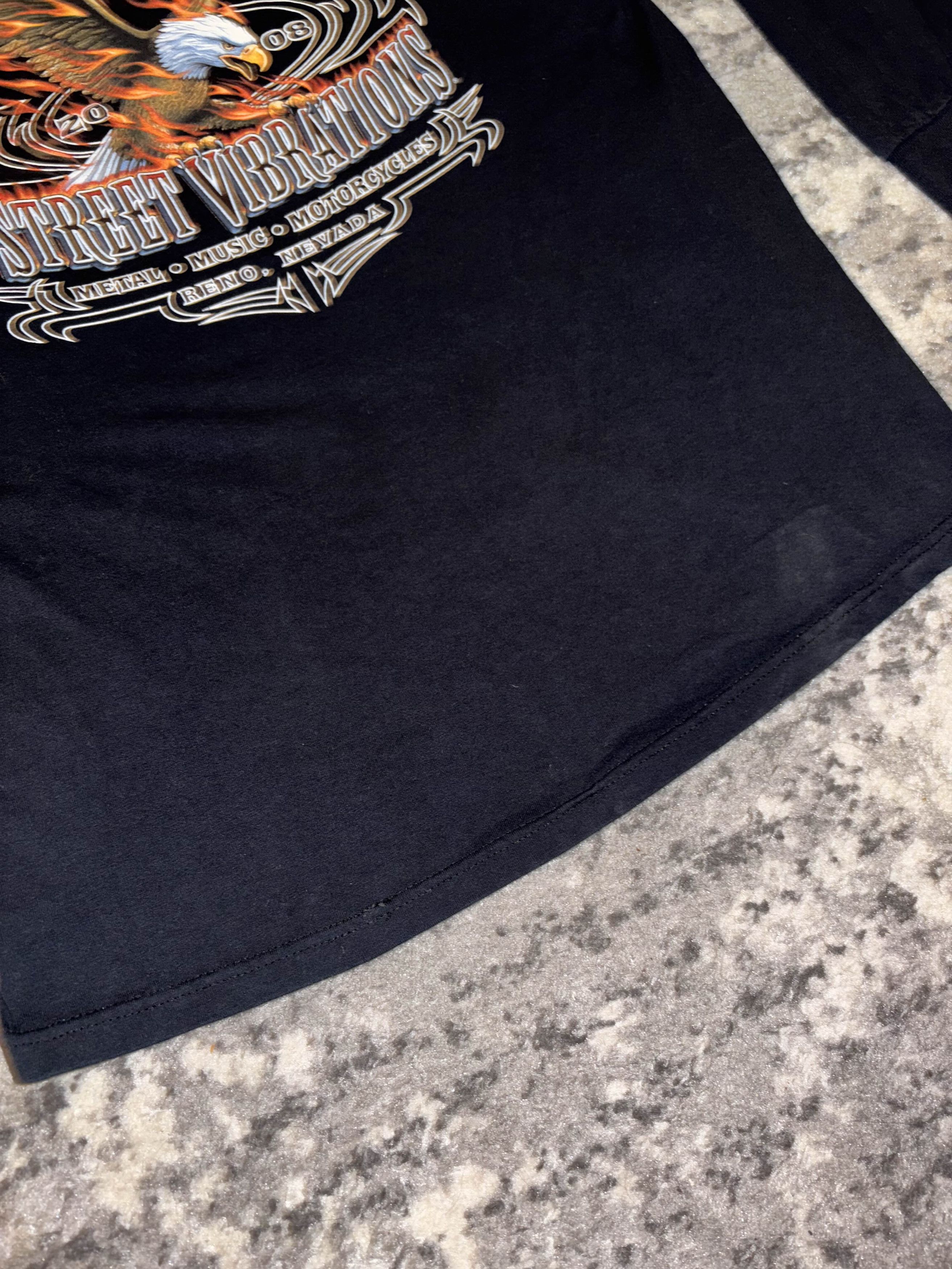 Harley Davidson 2000s Street Vibrations Motorcycles Reno Shirt Size US XL / EU 56 / 4 - 8 Thumbnail