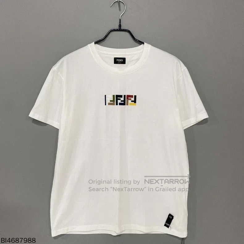 Fendi Fendi Embroidered double F short-sleeve top Size US M / EU 48-50 / 2 - 1 Thumbnail