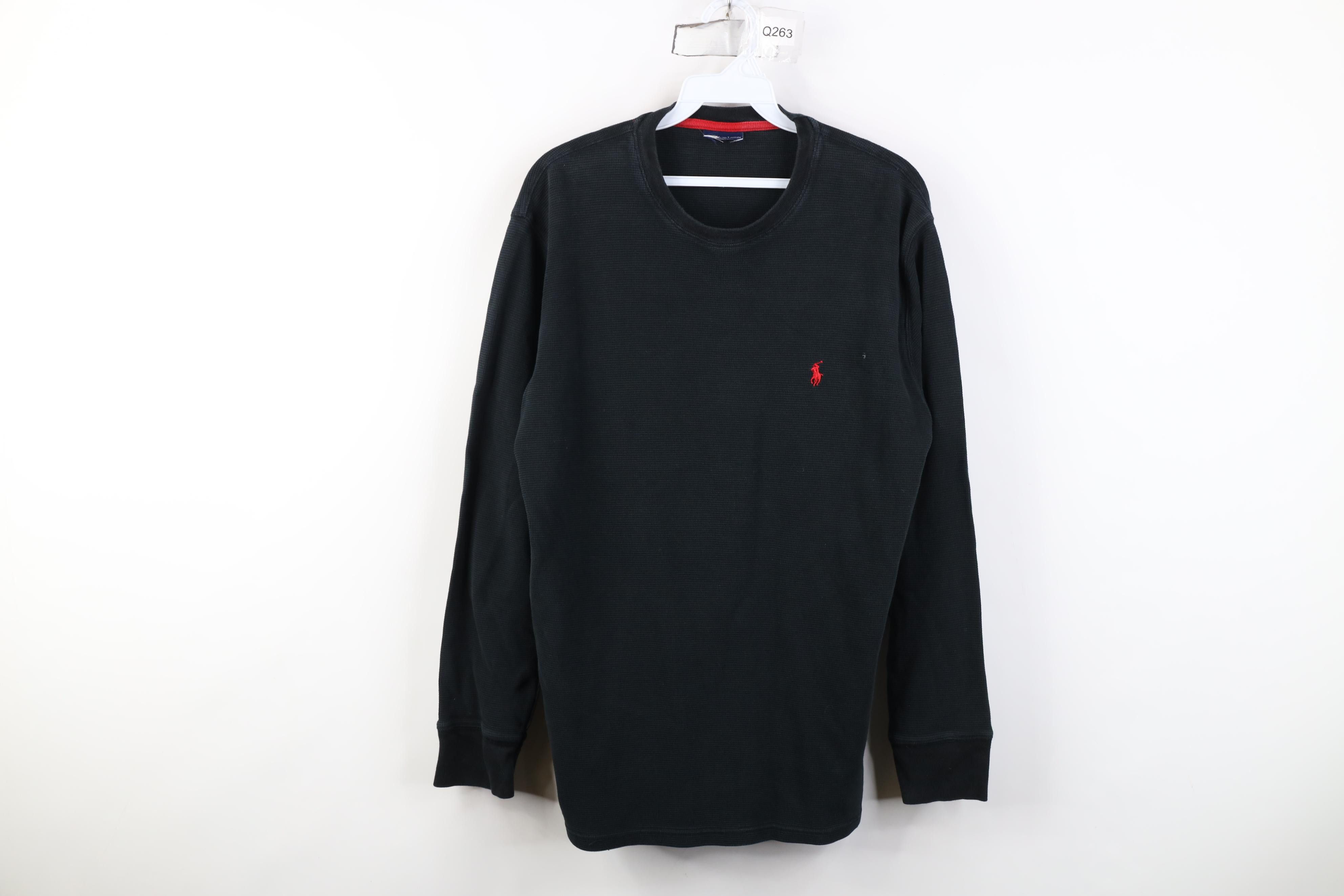 Polo Ralph Lauren Vintage Ralph Lauren Thermal Waffle Knit Long Sleeve T-Shirt Size US M / EU 48-50 / 2 - 1 Thumbnail