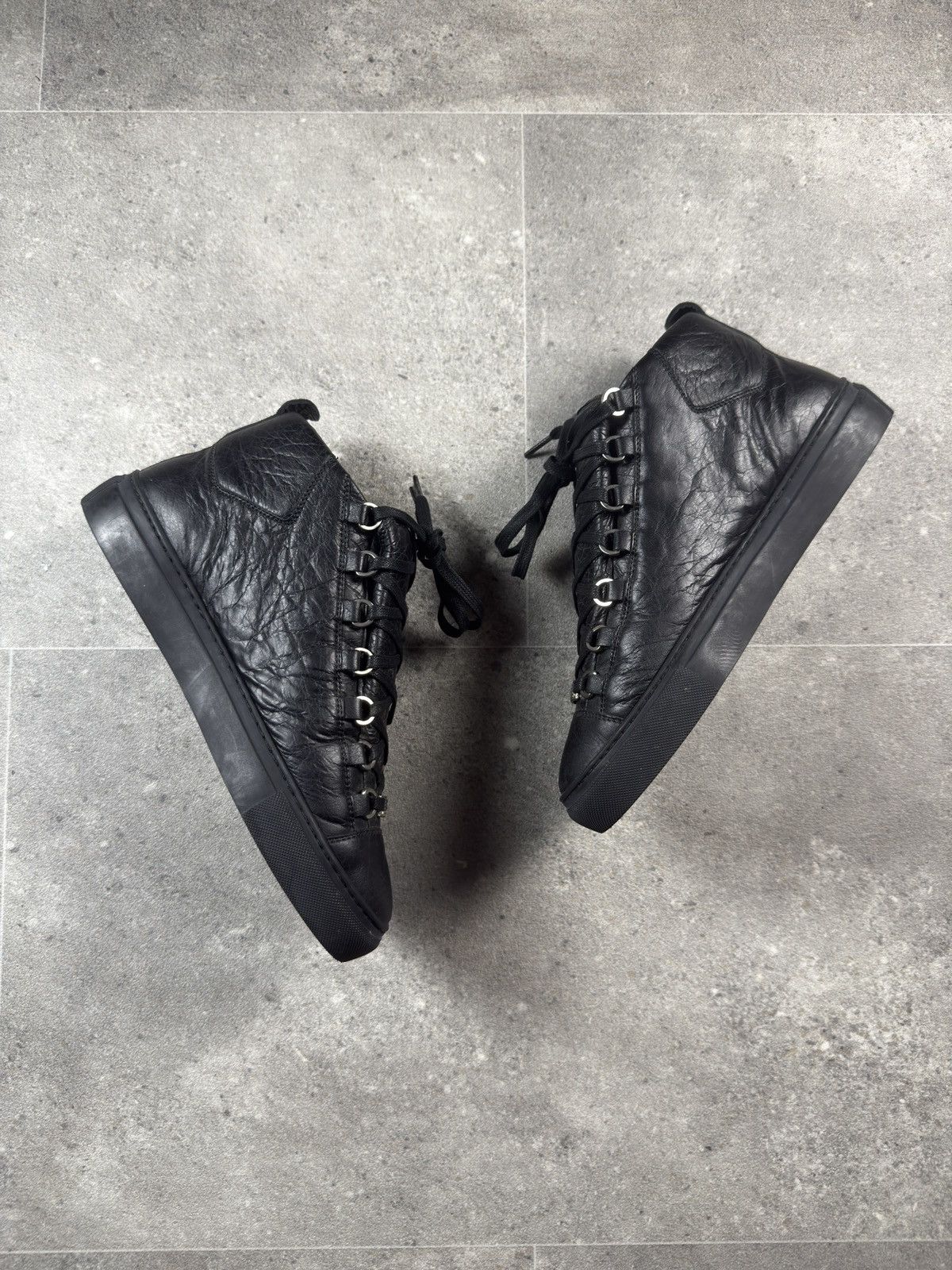 Balenciaga Balenciaga Arena High Black Size US 5 / EU 37 - 3 Thumbnail