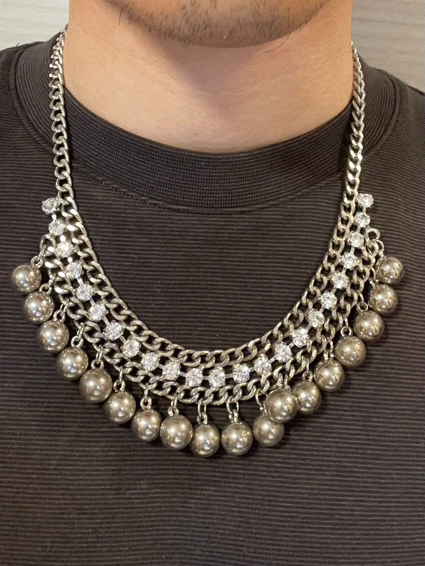Jean Paul Gaultier Jean Paul Gaultier Gem necklace-2508 Size ONE SIZE - 5 Thumbnail