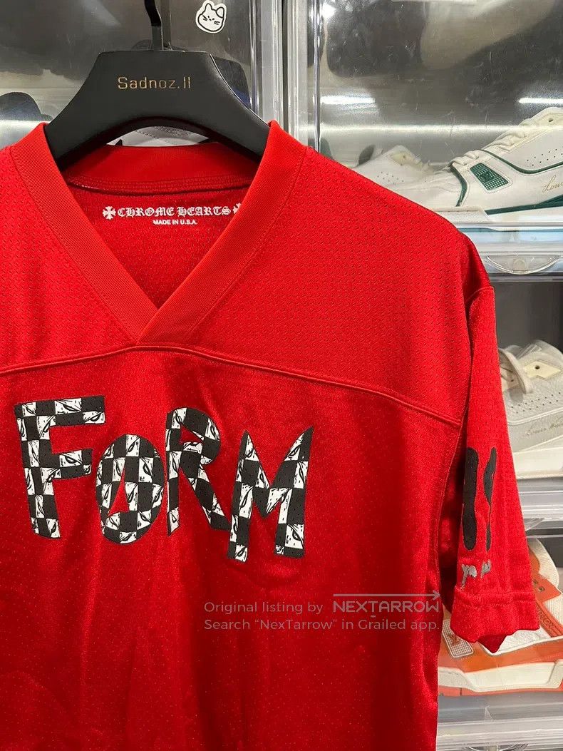 Chrome Hearts CHROME HEARTS Size XS Mattyboy red hockey suit short sleeve Size US XS / EU 42 / 0 - 2 Thumbnail