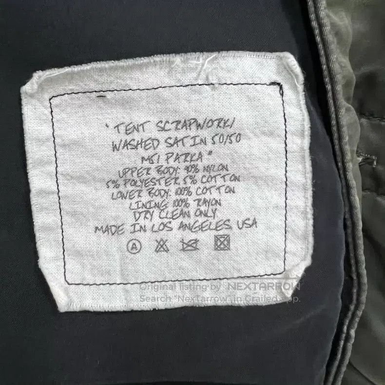 Greg Lauren Greg Lauren Military Green Spliced Aged Jacket Size US XL / EU 56 / 4 - 4 Thumbnail
