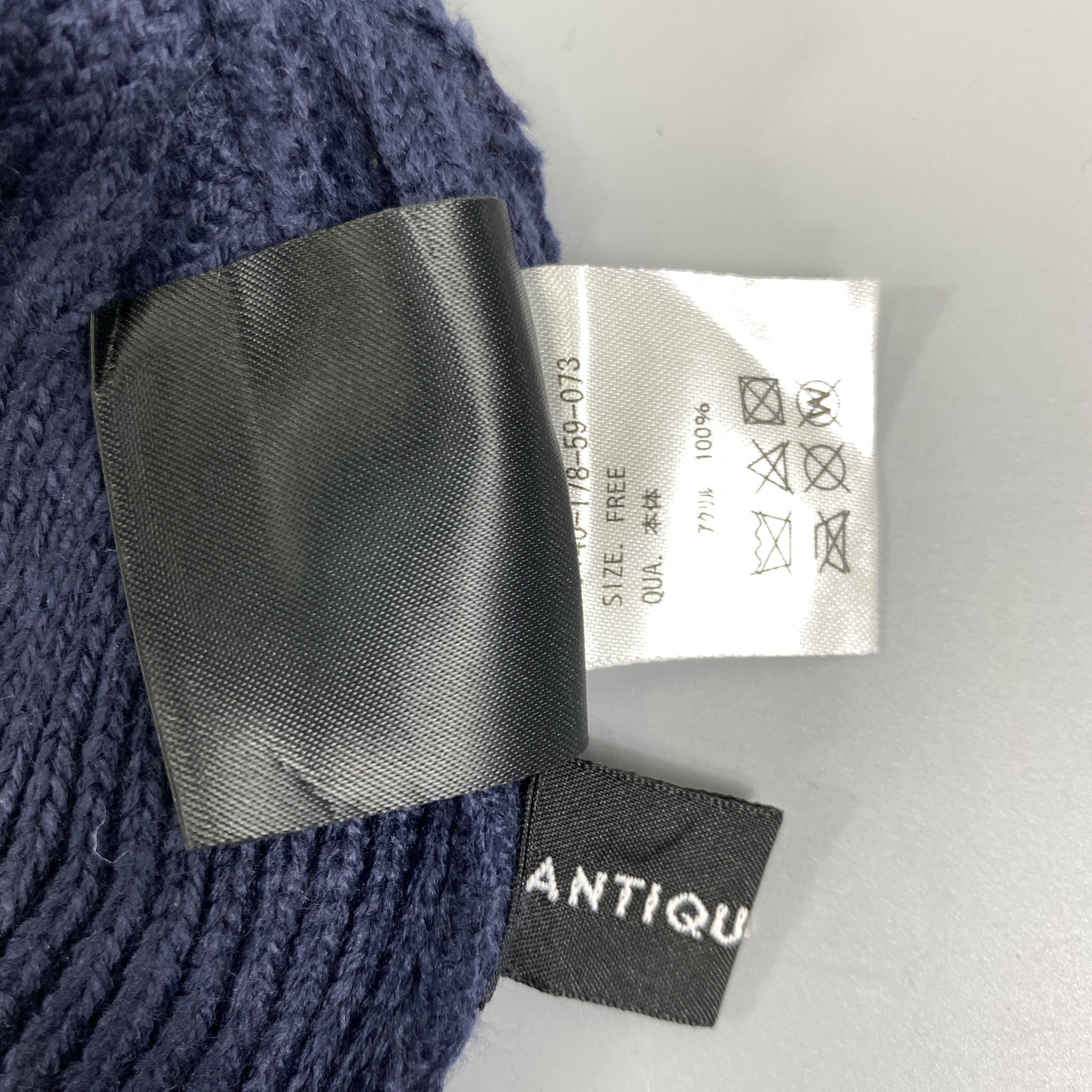Japanese Brand Everlast Antiqulothes Snow Cap Beanie Hat -BN1020 Size ONE SIZE - 10 Thumbnail