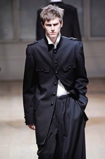 Yohji Yamamoto 09aw military stand collar coat Size US M / EU 48-50 / 2 - 1 Thumbnail