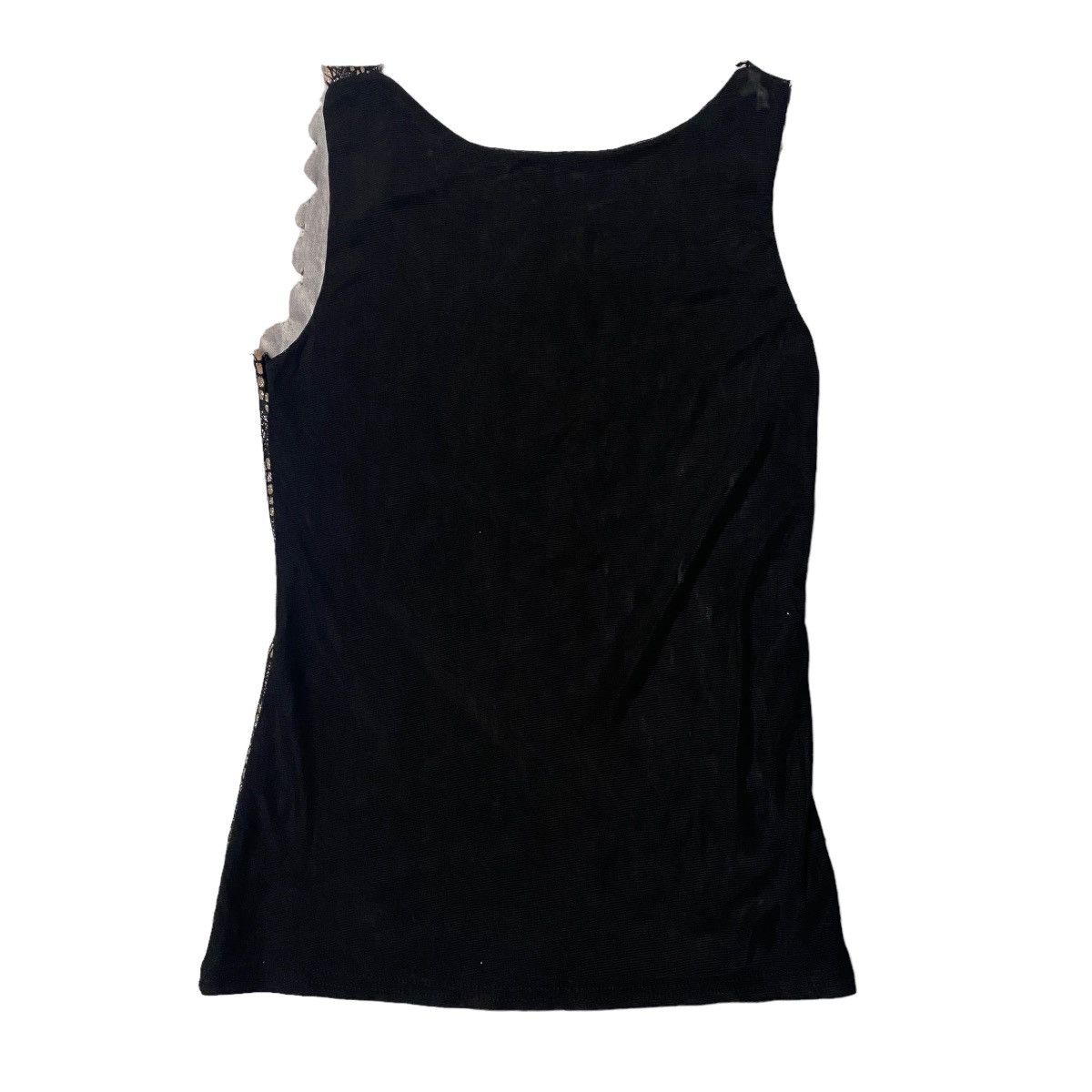 14th Addiction × Le Grande Bleu (L.G.B.) × Yasuyuki Ishii 2000's Cross Skull Mesh Tanktop Size US XXS / EU 40 - 5 Thumbnail