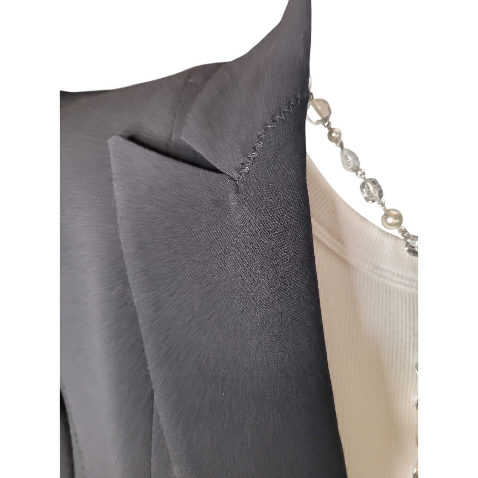 Elie Tahari Tahari Black Fitted Blazer 3 Button Lined Sz 6 Size M / US 6-8 / IT 42-44 - 6 Thumbnail