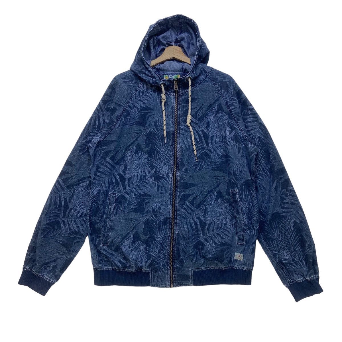 Japanese Brand Vintage Alcott & Co Floral Hawaiian Style Light Jacket Size US M / EU 48-50 / 2 - 1 Thumbnail
